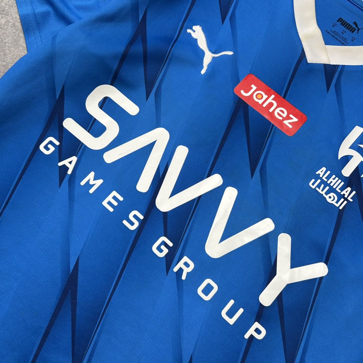 Puma Mens Puma Alhilal Neymar Jr 10 home soccer jersey Size US M / EU 48-50 / 2 - 5 Thumbnail