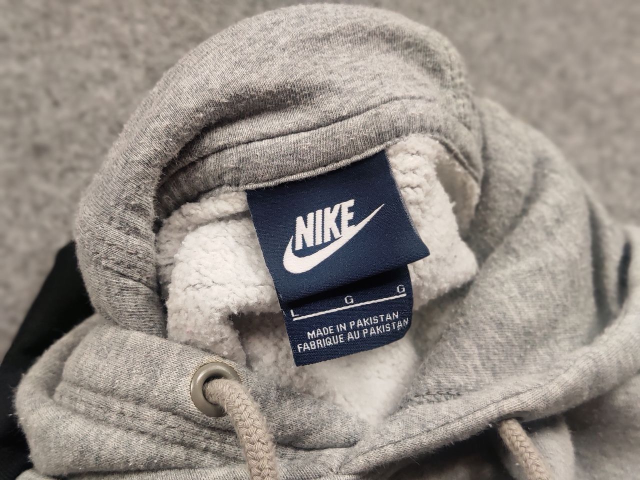 Vintage Nike Custom Cargo Pocket Vest Oversized Hoodie Y2K