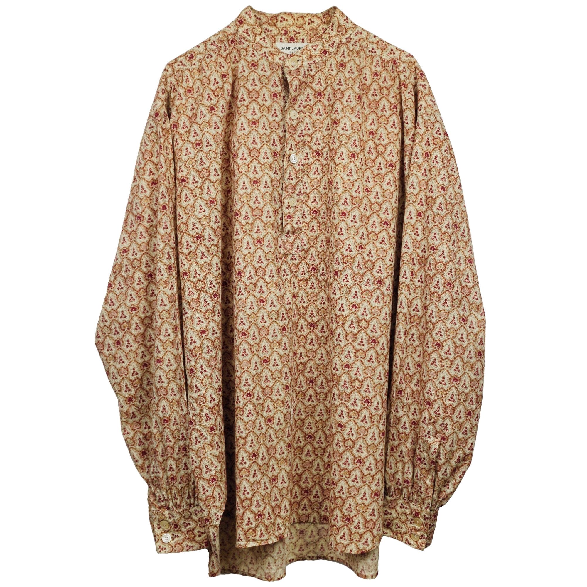 Saint Laurent Paris SS15 "Psych Rock" Tunic Shirt