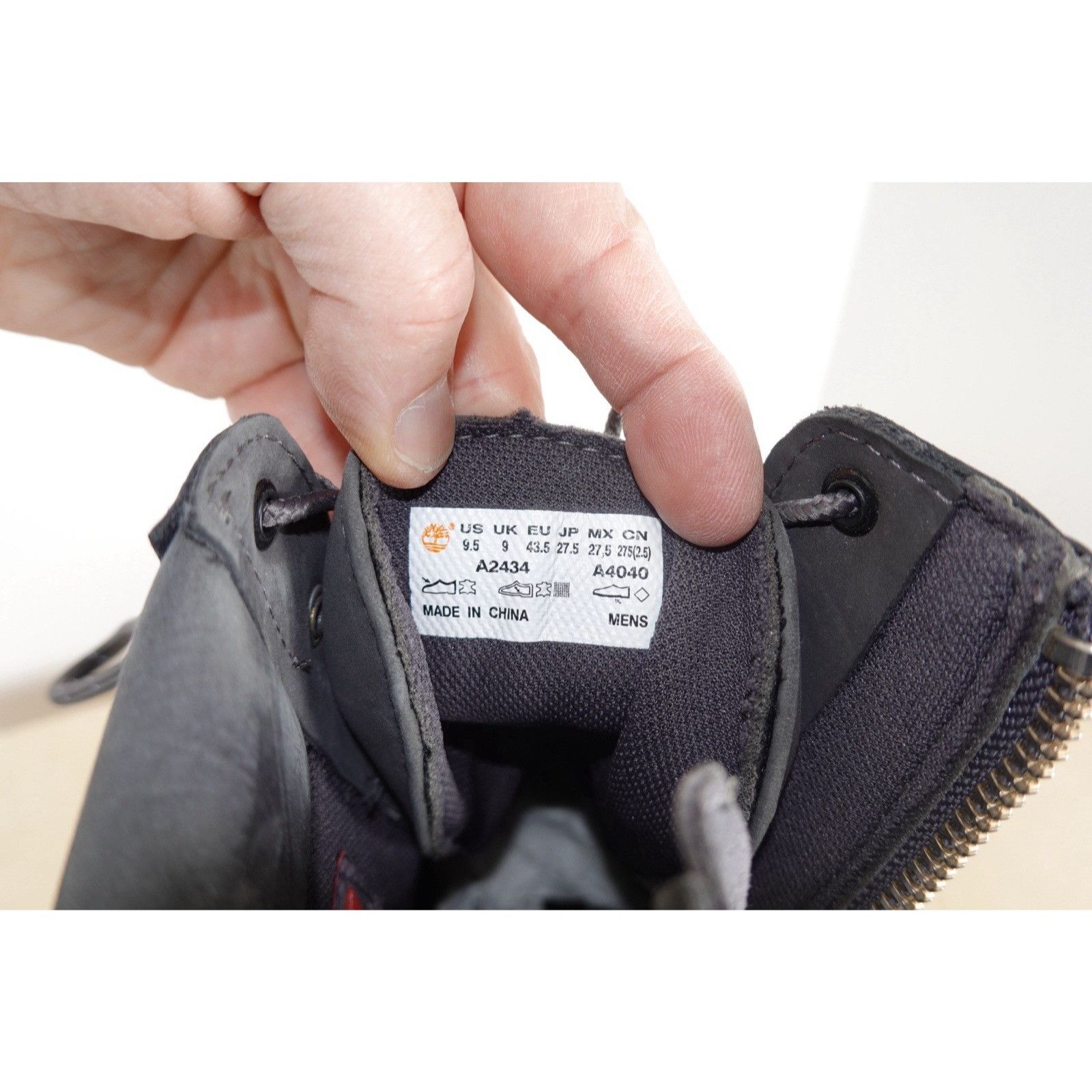 Timberland Timberland Public School NY PSNY Grey Premium Forge Iron 8” Size US 9.5 / EU 42-43 - 14 Thumbnail