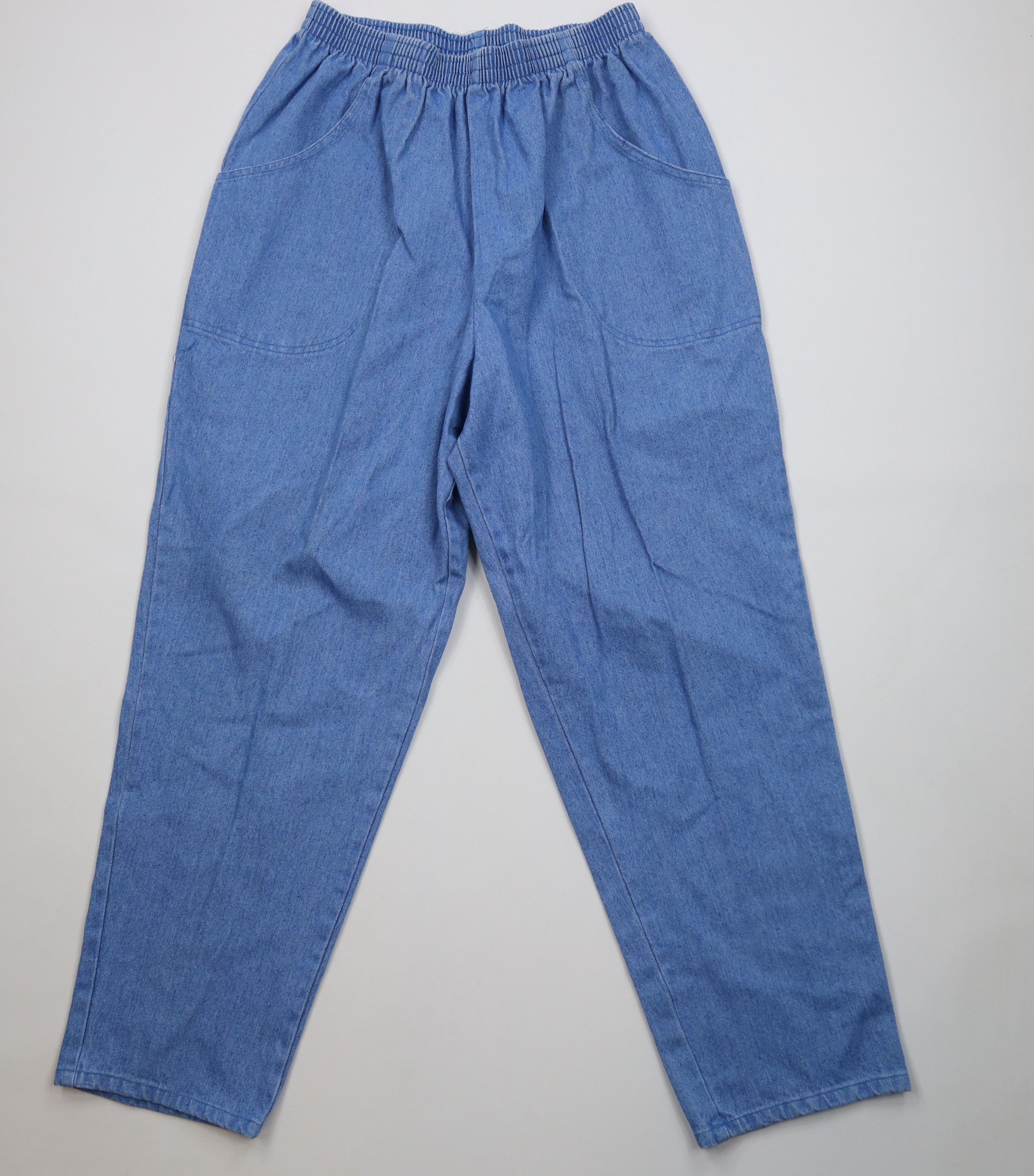 Vintage Vintage 90s Streetwear Relaxed Utility Denim Jeans Blue USA Size 40" / US 18 - 1 Thumbnail