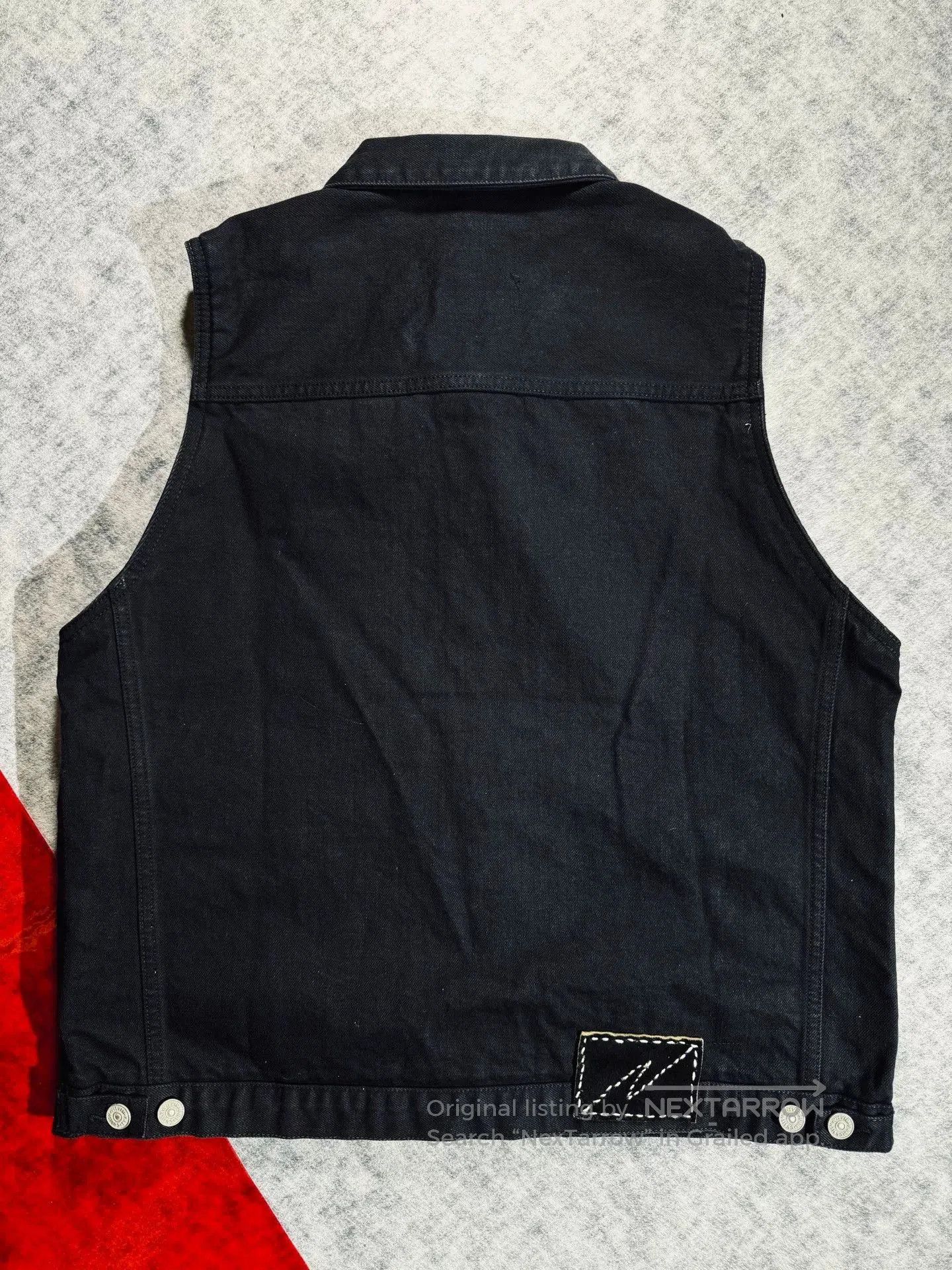 Visvim black denim vest by visvim ict 101. Size US M / EU 48-50 / 2 - 4 Thumbnail