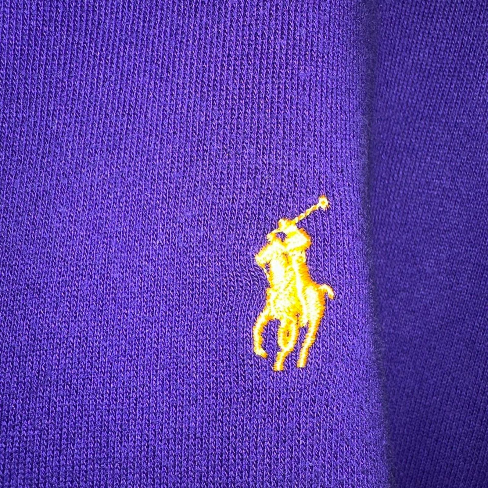 Polo Ralph Lauren Vintage Polo Ralph Lauren Full Zip Hoodie LSU size M Size US M / EU 48-50 / 2 - 4 Thumbnail