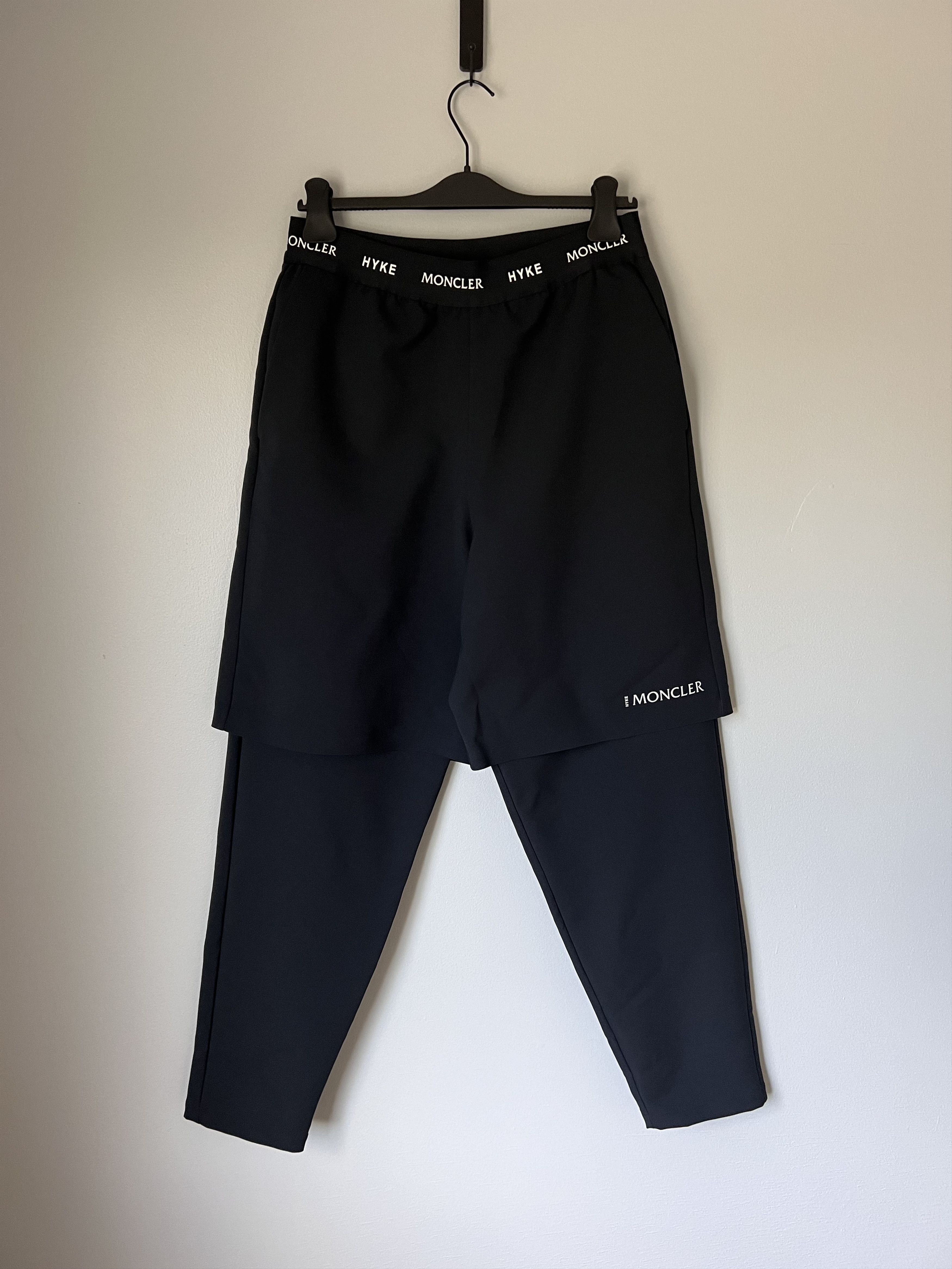 HYKE 4 Moncler Hyke Layered Pants in Navy Size US 34 / EU 50 - 1 Thumbnail