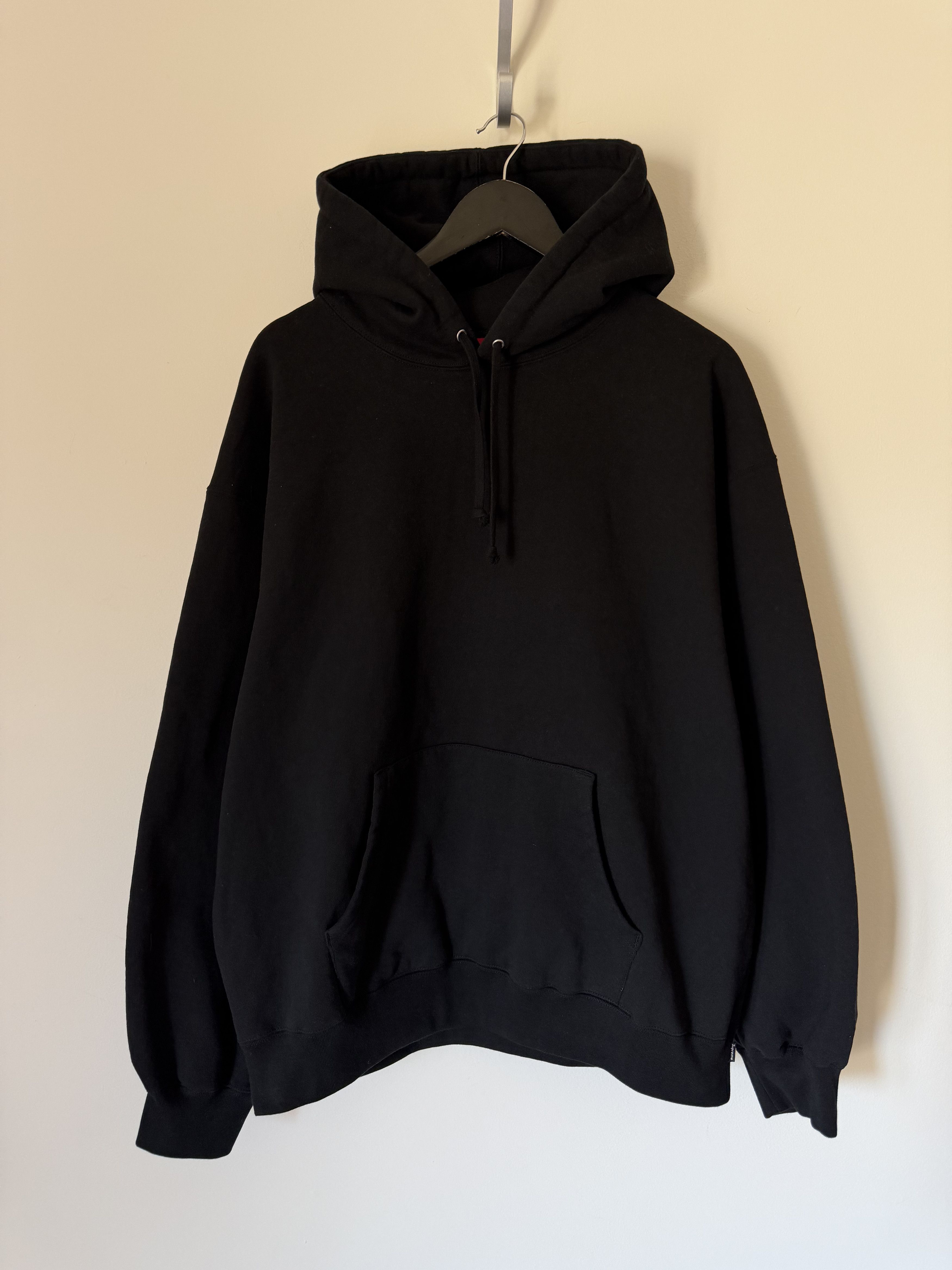 Supreme Supreme Satin Applique Hoodie in Black Size US XL / EU 56 / 4 - 4 Thumbnail