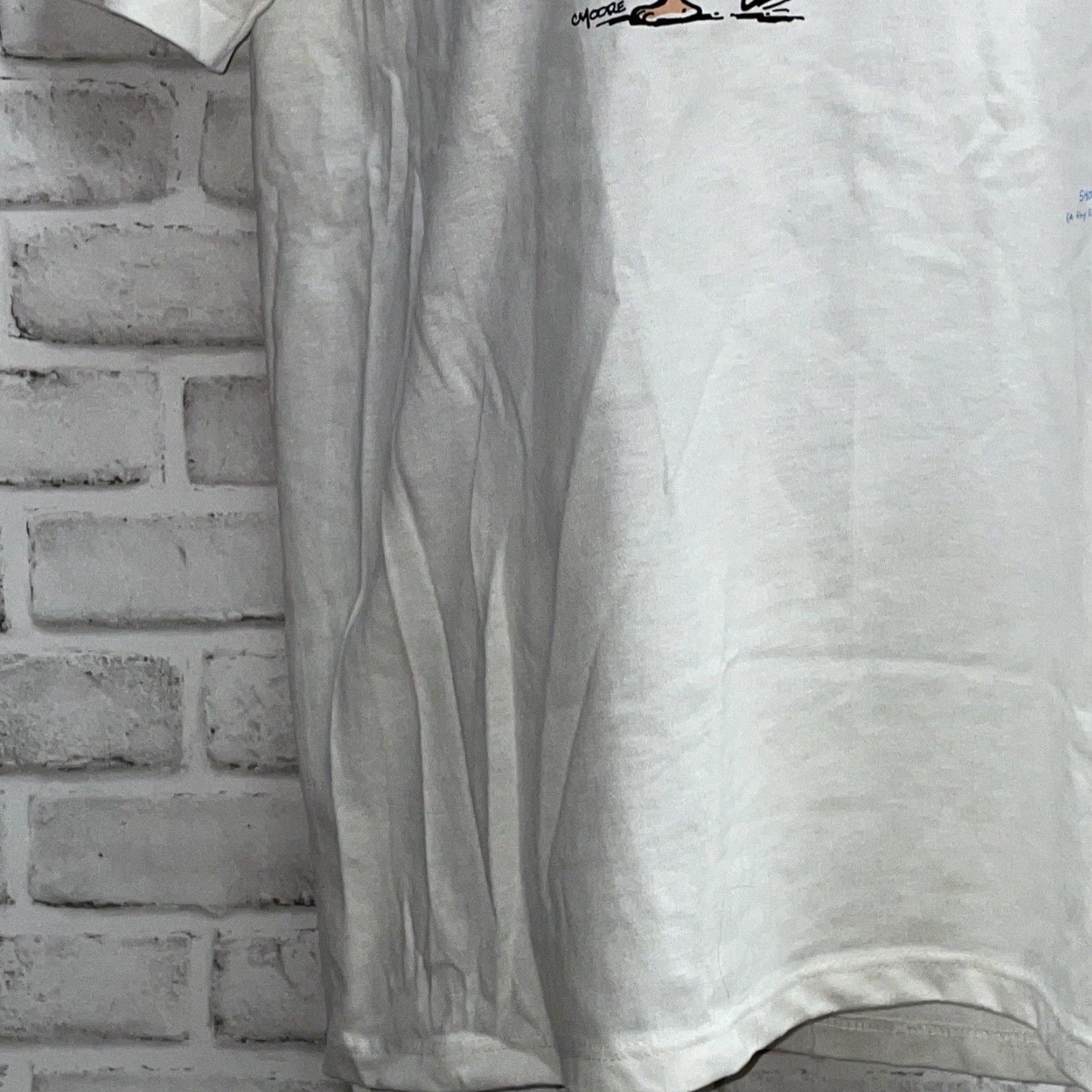 Ford VINTAGE Spring Ford Fishing Graphic T-Shirt Men’s Large White Single Stitch USA Size ONE SIZE - 3 Thumbnail