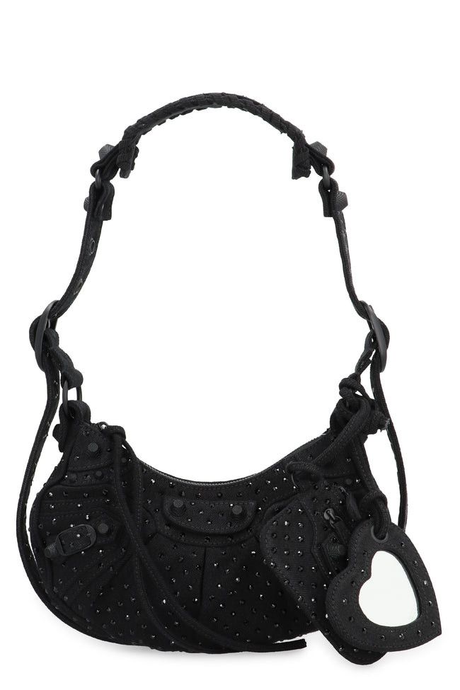 Balenciaga Le Cagole XS crossbody bag with rhinestones Size ONE SIZE - 1 Preview