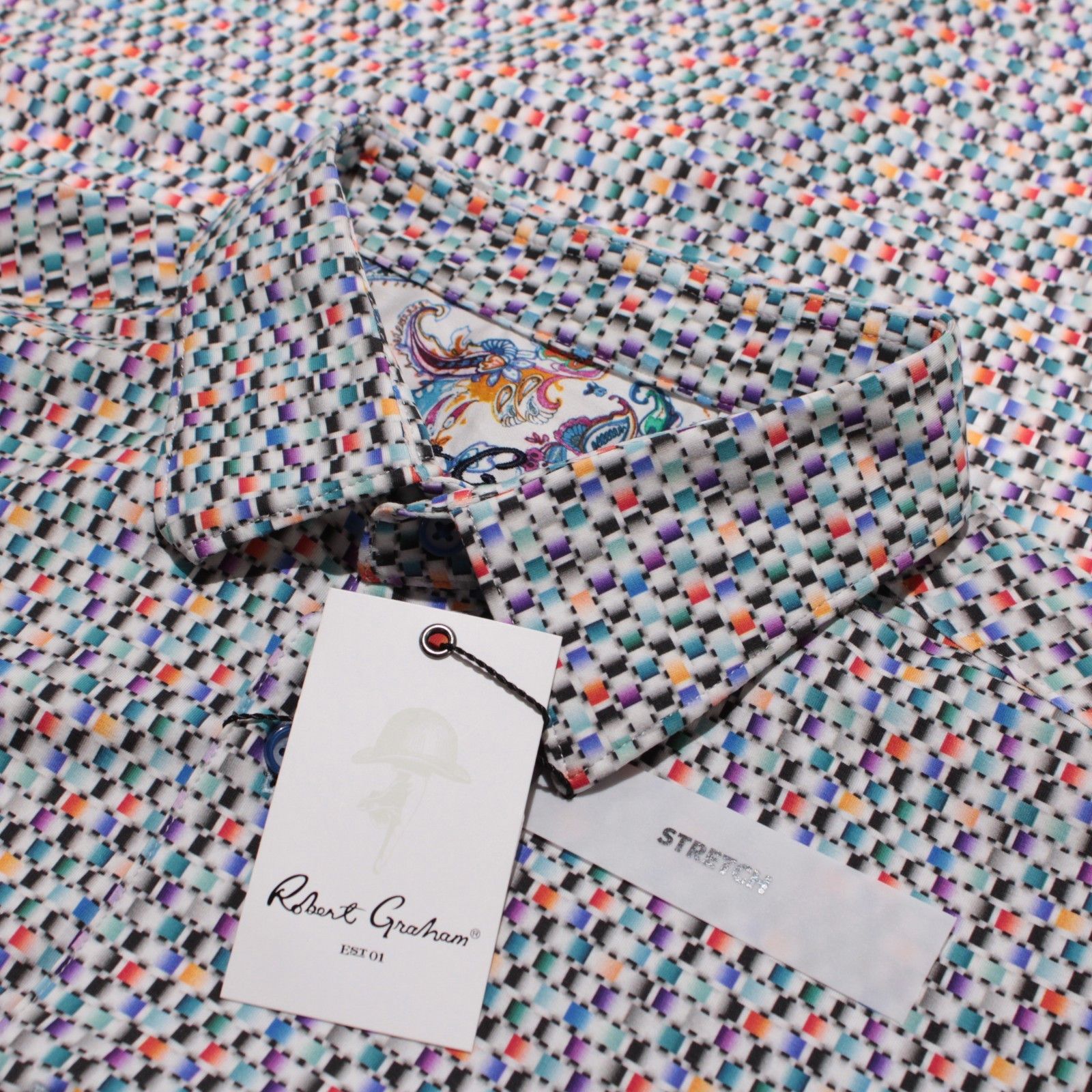 Robert Graham Robert Graham New with tags Shirt Size L US In White Size US L / EU 52-54 / 3 - 1 Thumbnail