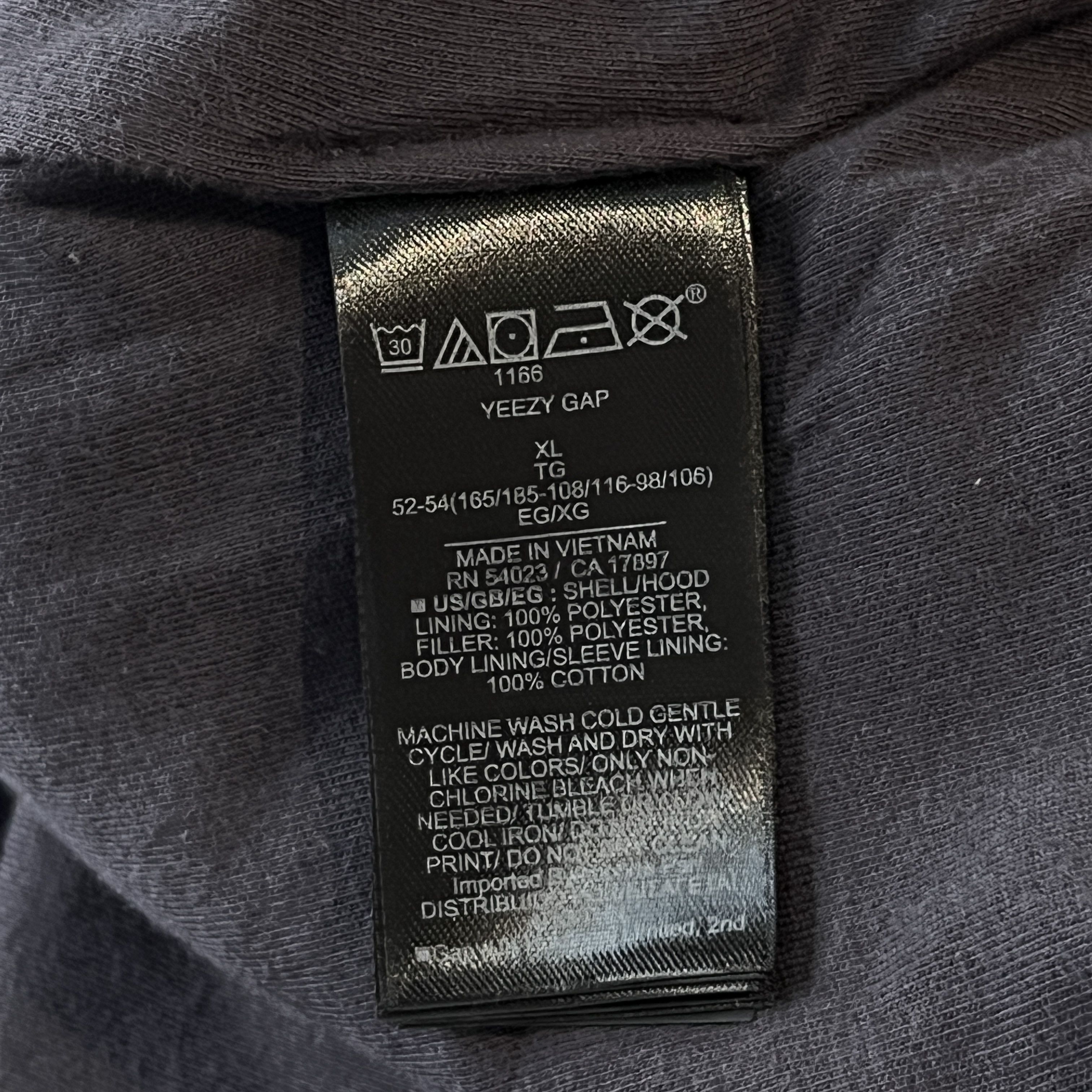 Balenciaga × Gap × Yeezy Yeezy Balenciaga Gap Polar Fleece Hoodie Size US XL / EU 56 / 4 - 10 Thumbnail
