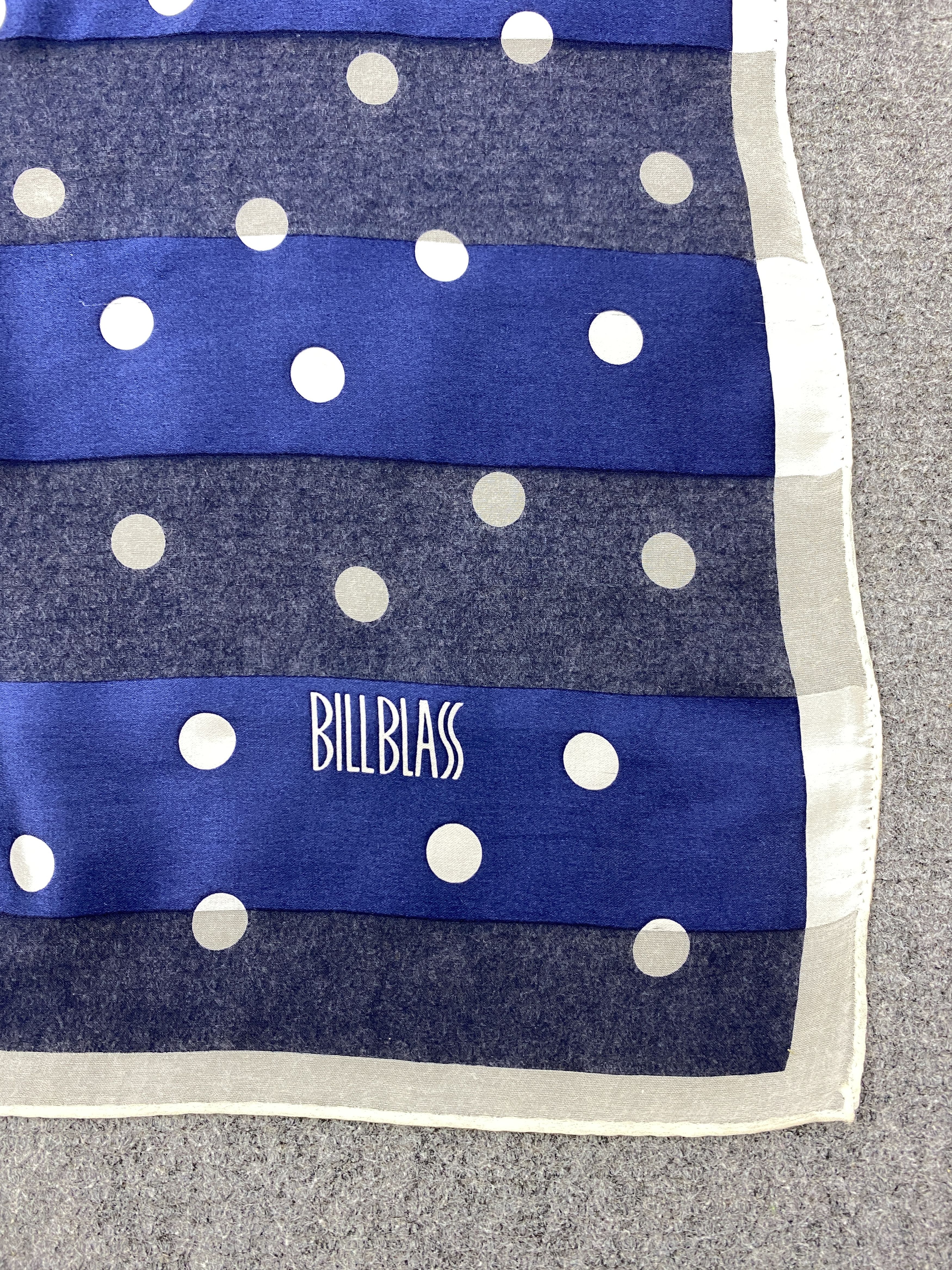 Vintage Vintage 80s Polkadot Silk Scarf SN0133 Size ONE SIZE - 5 Thumbnail