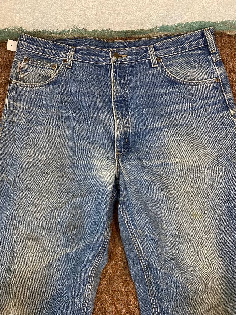 Carhartt vintage carhartt flannel lining denim nice design Size US 39 - 7 Thumbnail