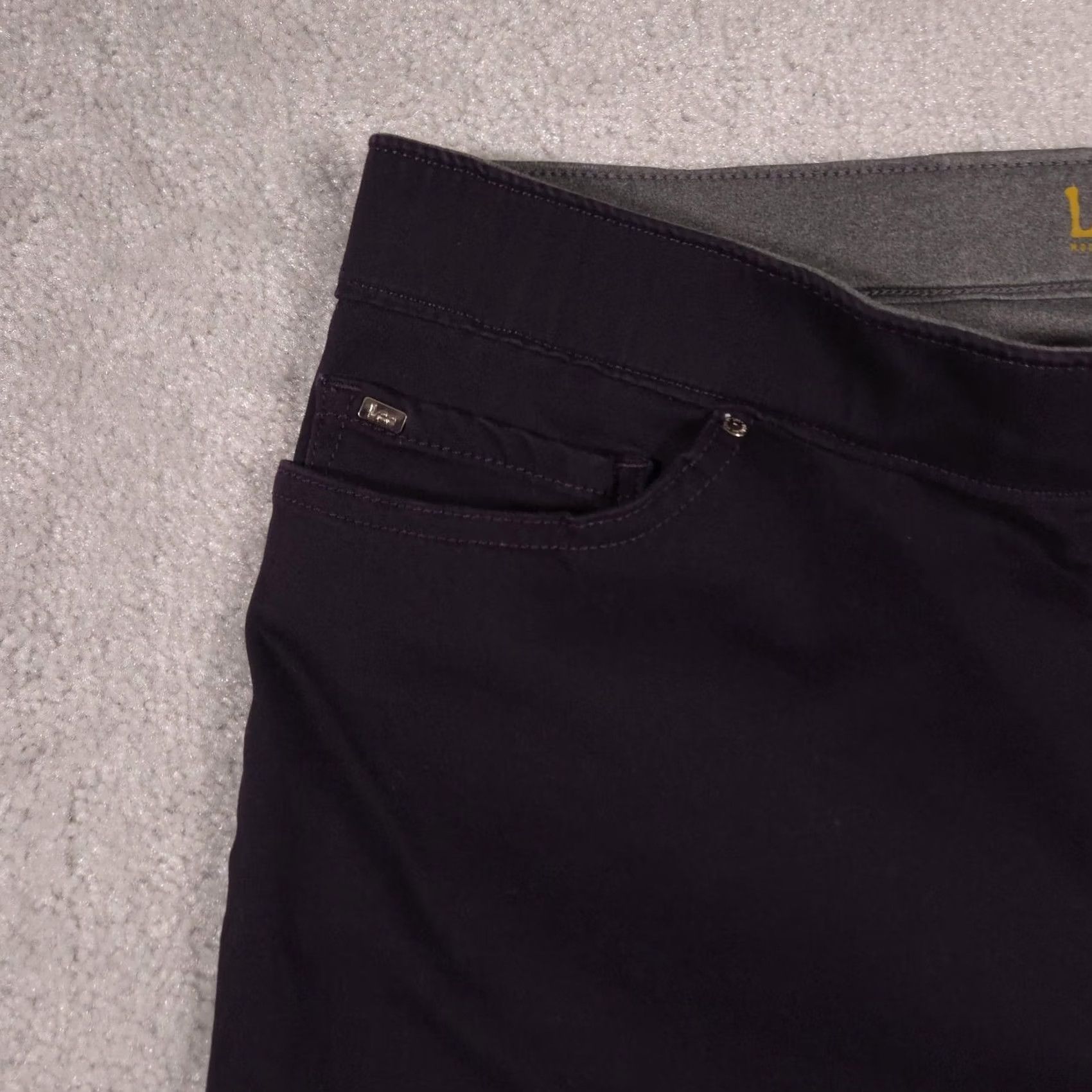 Lee VINTAGE: No Lee Leggings Womens 16 Short Purple Mid Rise Modern Series Dream Jegging Pants Womens 16 Short Purple Mid Rise Dream Legging Size 38" / US 16 / IT 52 - 3 Thumbnail