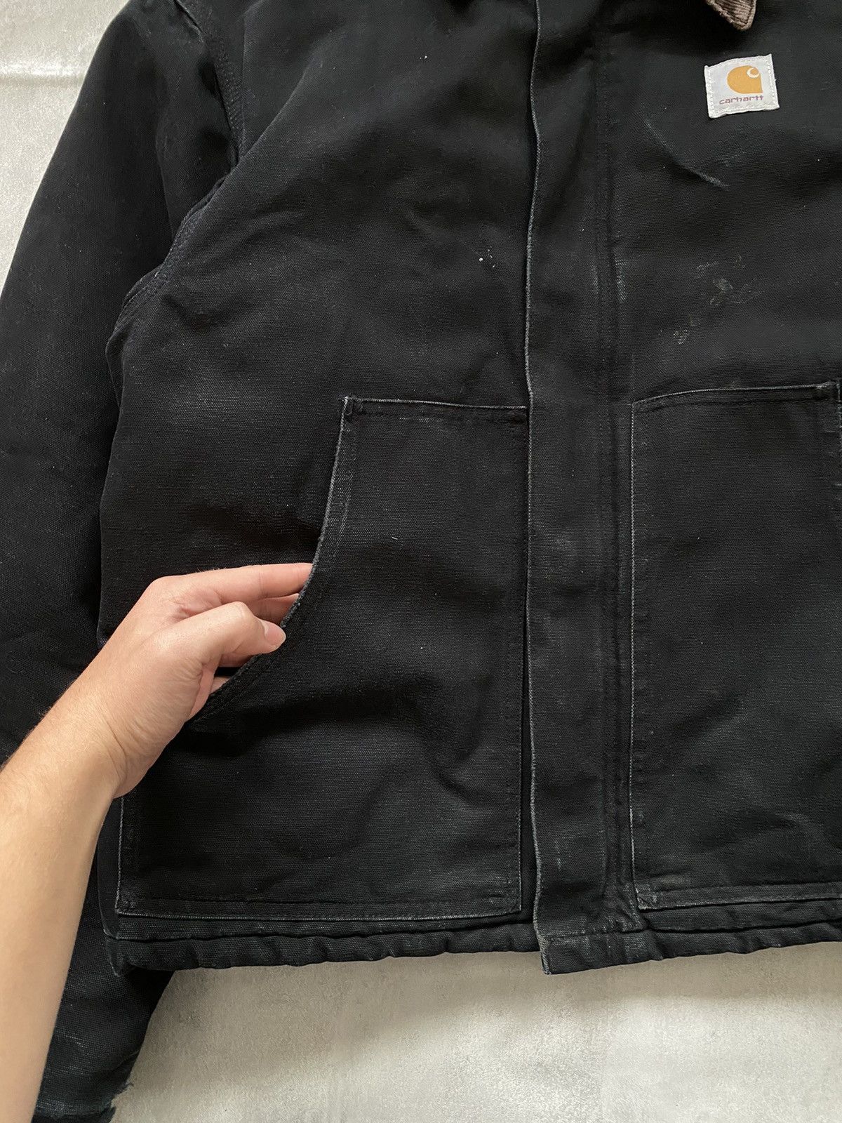 Carhartt Vintage Carhartt Detroit Jacket swag opium with pattern usa Size US XL / EU 56 / 4 - 13 Thumbnail