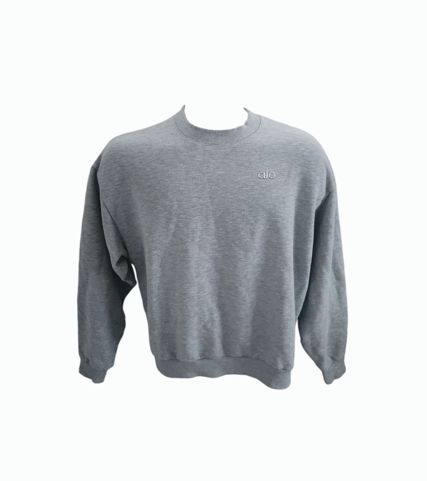 Alo Alo Yoga Accolade CrewNeck Pullover Heather Grey Small Size S / US 4 / IT 40 - 1 Thumbnail
