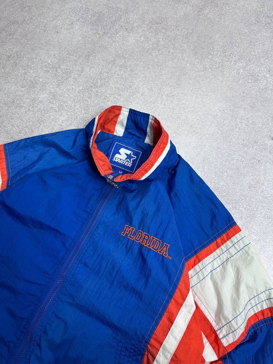 Starter Vintage 90s Starter Florida Gators Nylon Olympic Jacket M Size US M / EU 48-50 / 2 - 9 Thumbnail