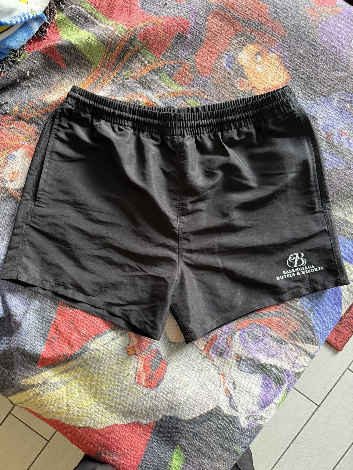 Balenciaga Hotels & Resorts Swim Trunks Large
