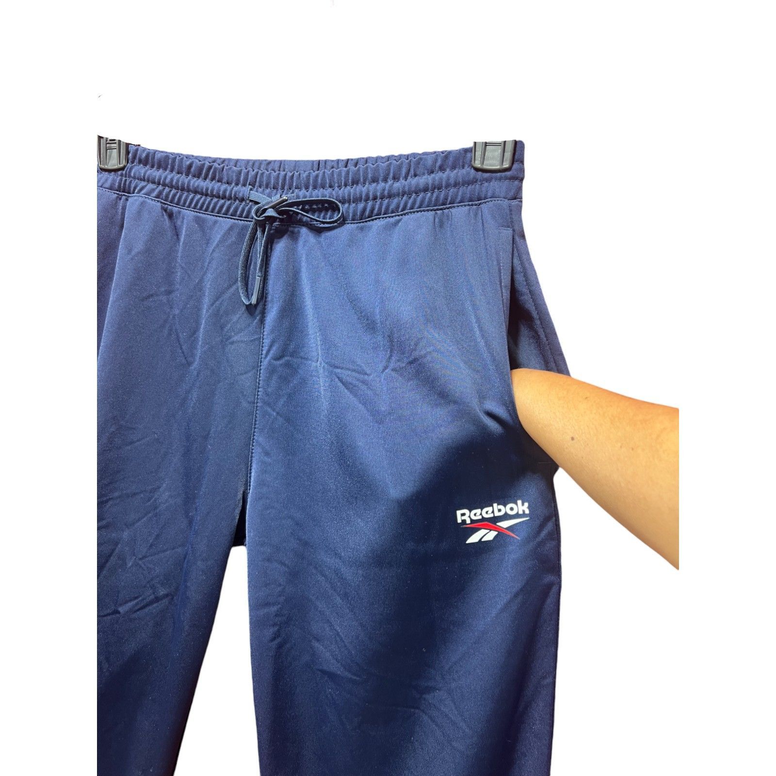 Reebok Reebok - Men's Regular-Fit Identity Vector Drawstring Track Size ONE SIZE - 15 Thumbnail