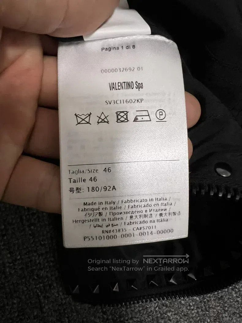 Valentino Valentino Willow Nail limited edition baseball jersey Size US L / EU 52-54 / 3 - 8 Thumbnail