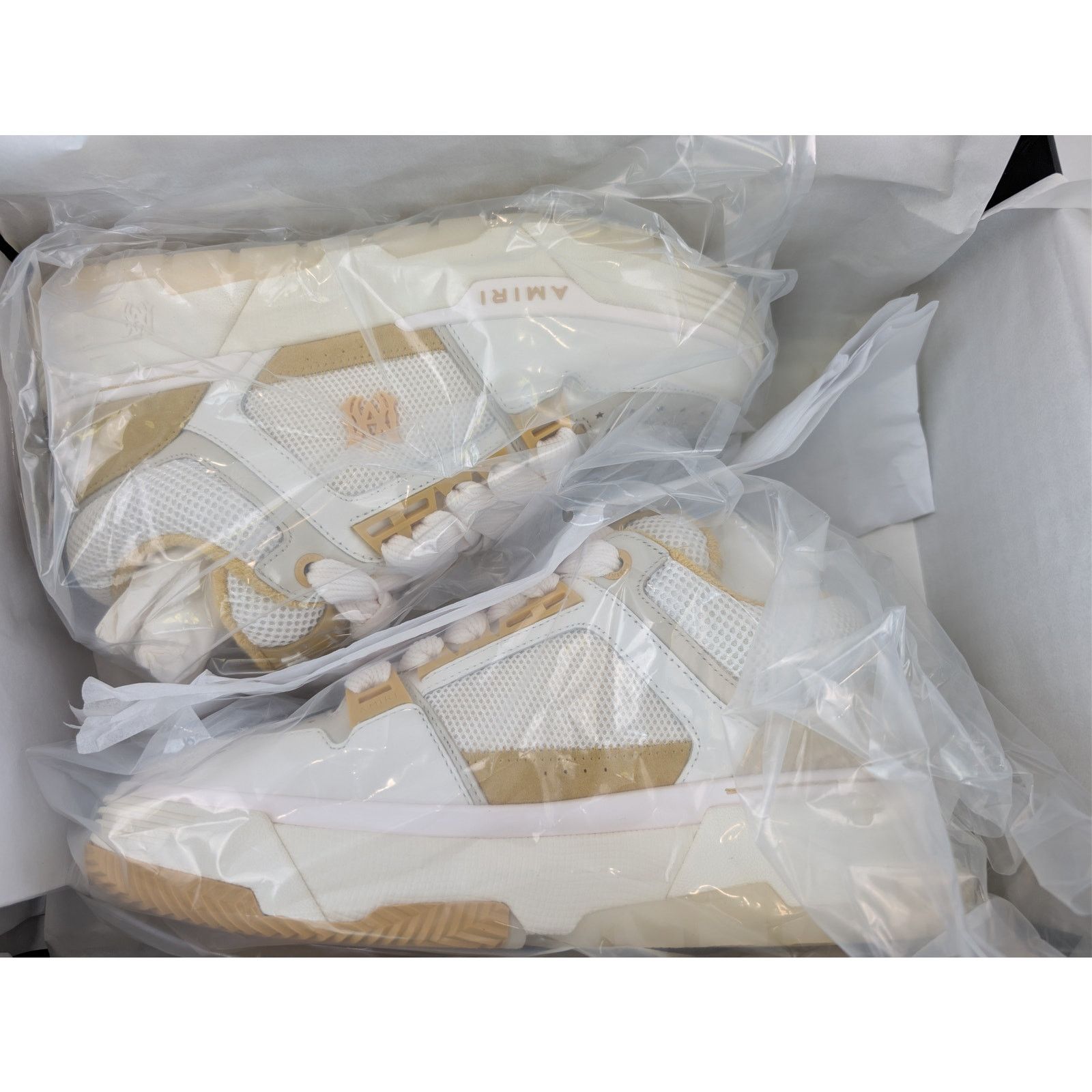 Amiri o1rshd1 MA-1 Low-Top Sneakers in Champagne Size US 9 / EU 42 - 22 Thumbnail