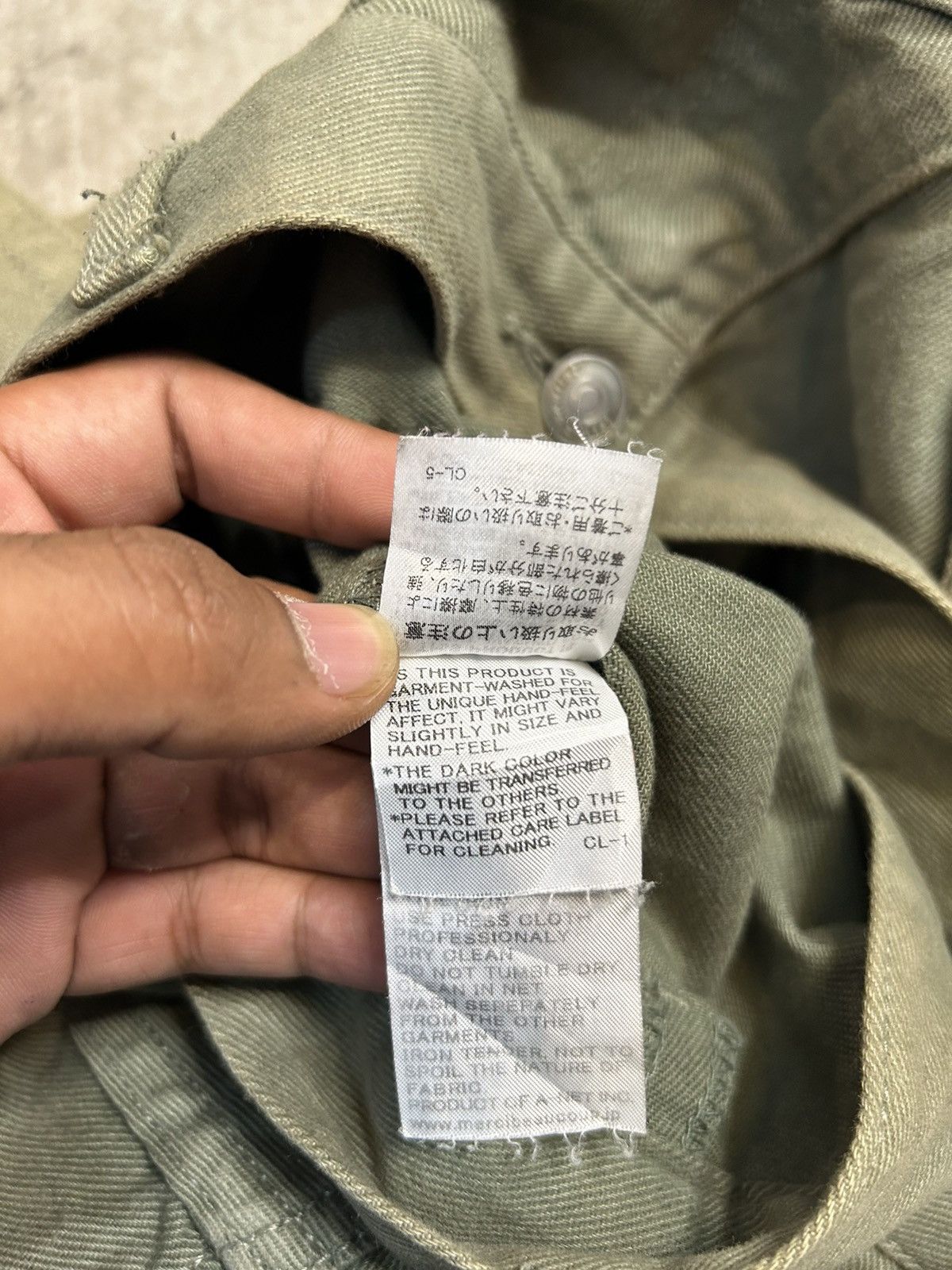 Issey Miyake Mercibeaucoup by Issey Miyake Green Trousers Size US 32 / EU 48 - 6 Thumbnail