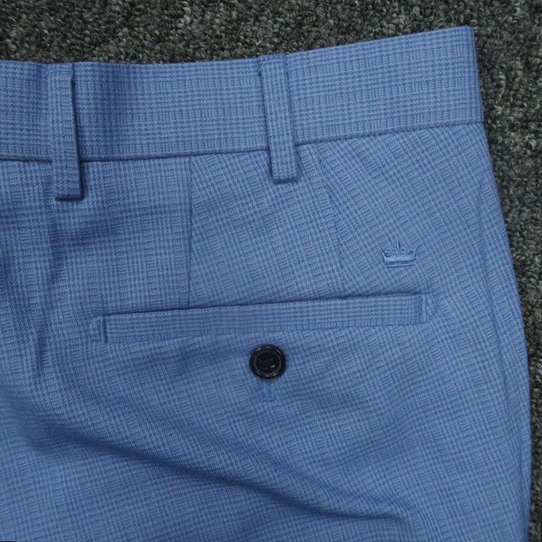 Peter Millar Peter Millar Pants Men 34x33 Blue Plaid Tech Performance Wicking Trouser Size US 34 / EU 50 - 6 Thumbnail