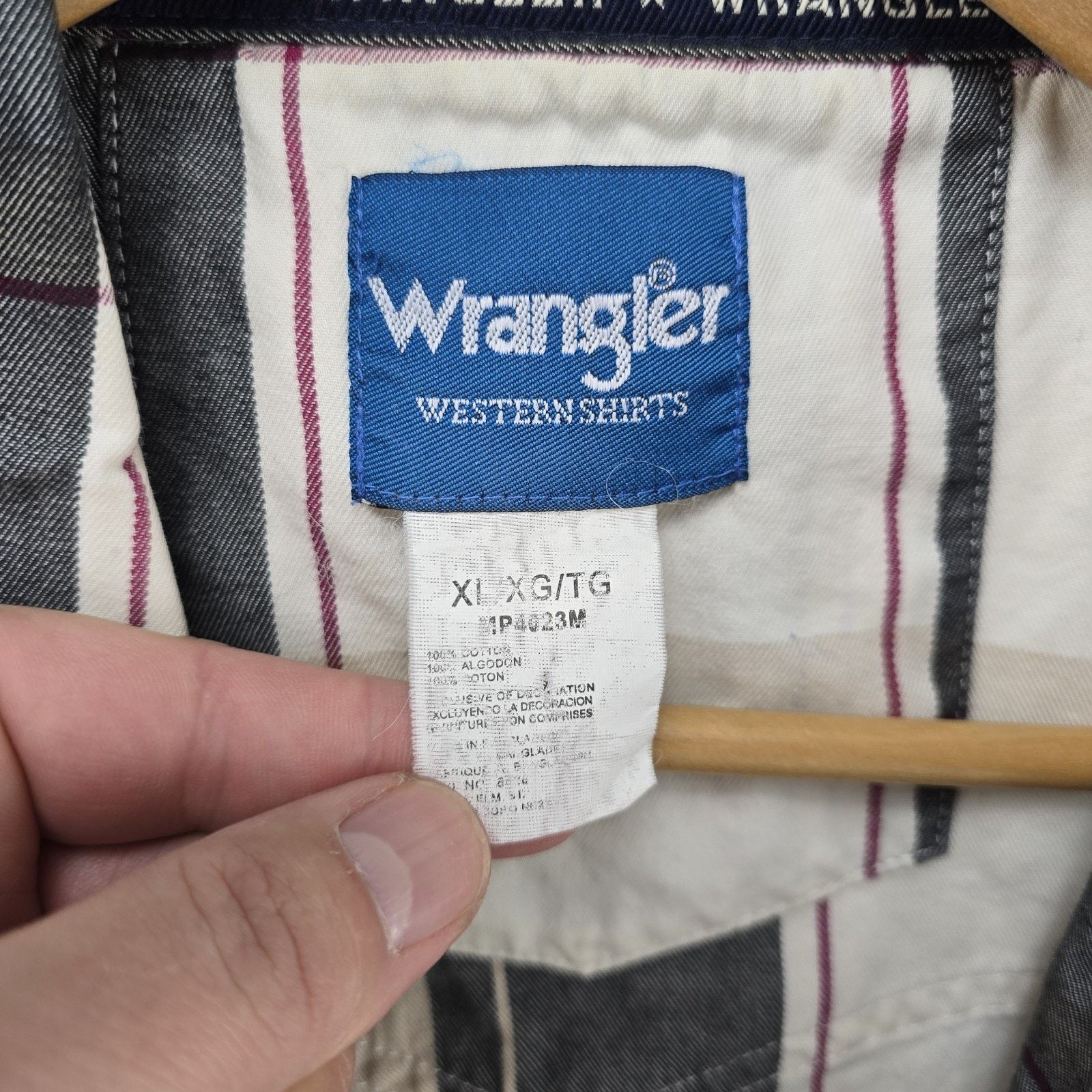 Wrangler Vintage Wrangler Western Shirt Mens XL White Button Down Size US XL / EU 56 / 4 - 4 Thumbnail