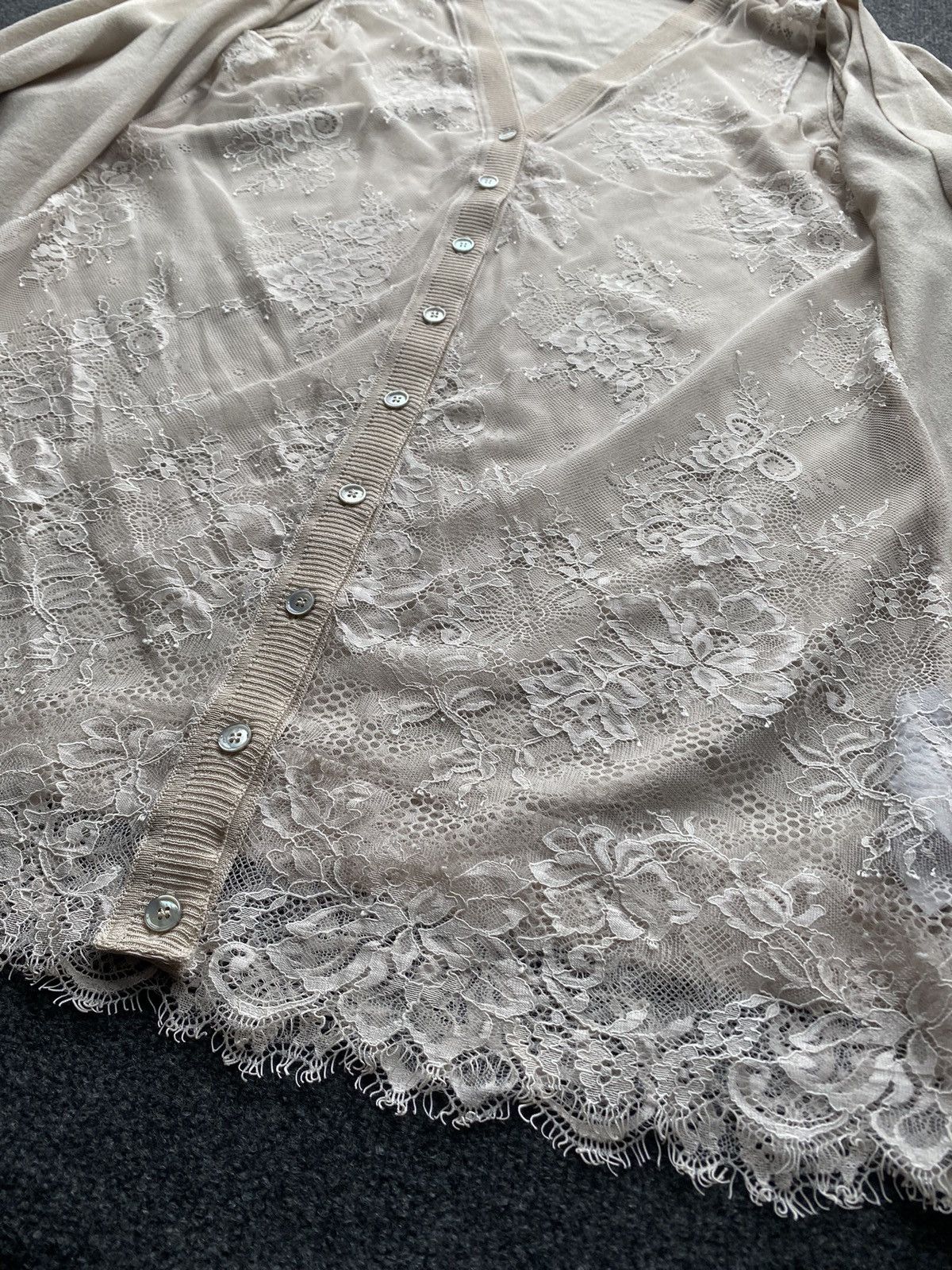 Blumarine 🔥Blumarine Unique Sweater Dress Beige wom sexy rare m sz Size M / US 6-8 / IT 42-44 - 21 Thumbnail