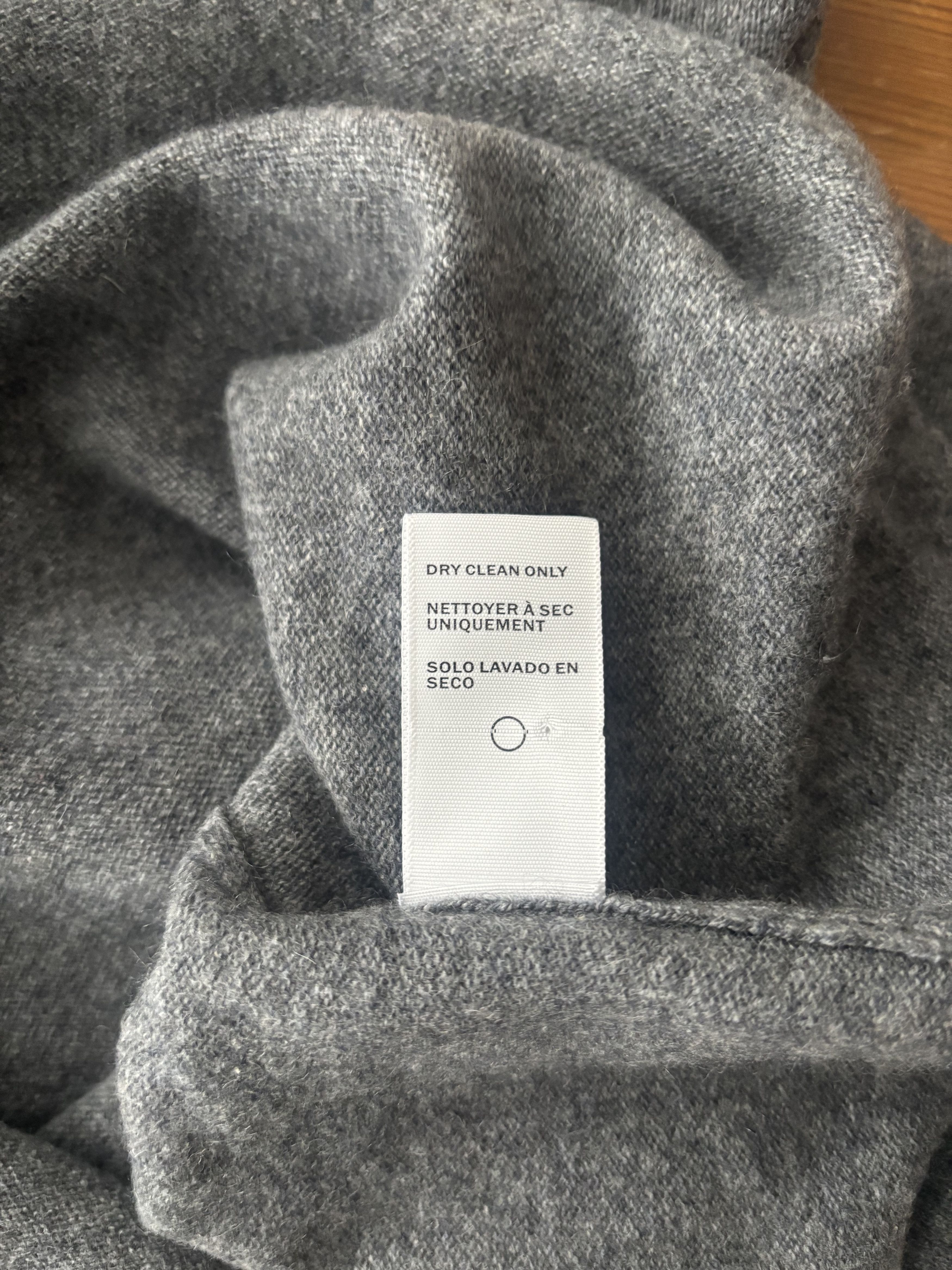 James Perse Cashmere Mock Neck Size US S / EU 44-46 / 1 - 8 Thumbnail