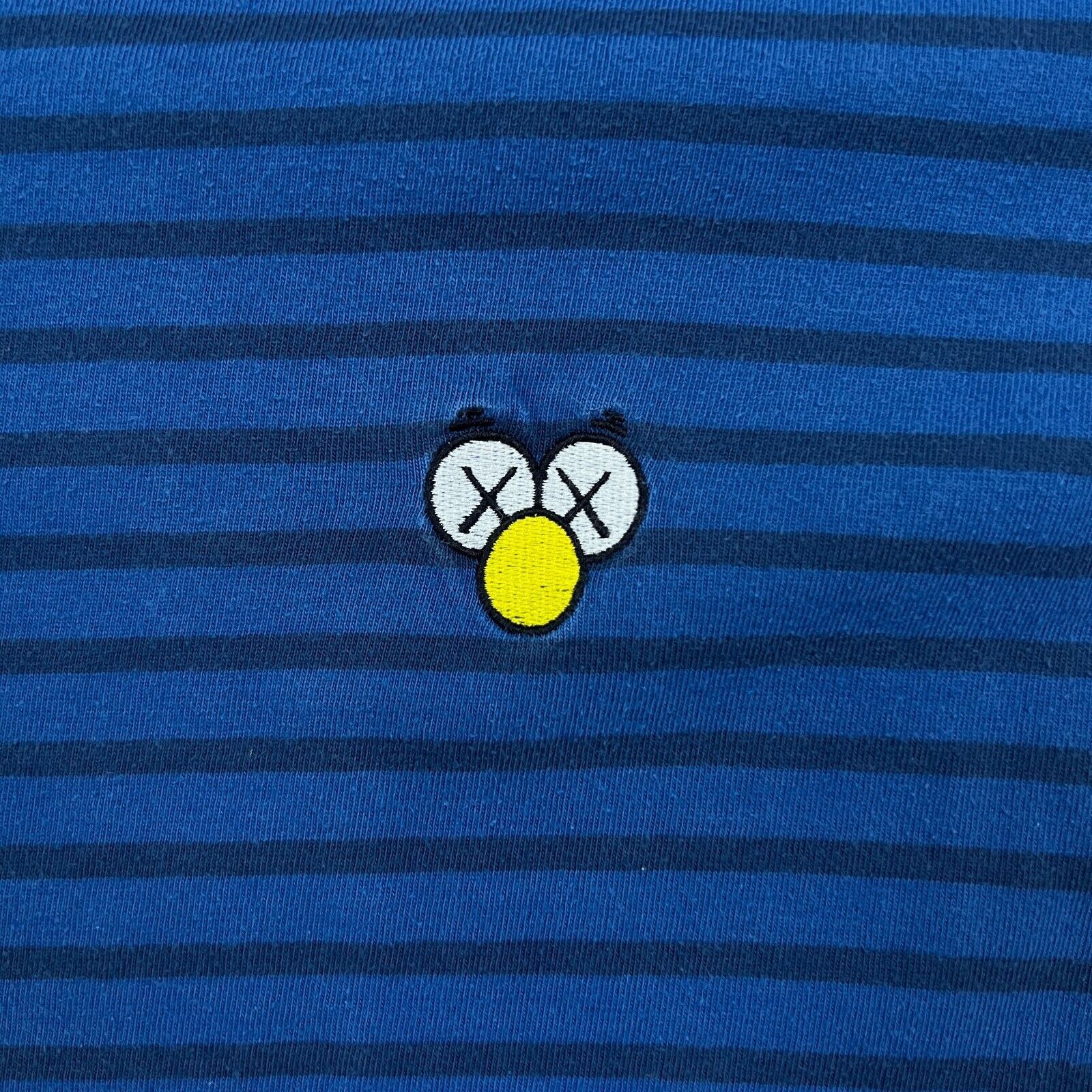 Kaws × Uniqlo KAWS x Uniqlo BFF Striped Tee Large Logo Short Sleeve Tee Size US L / EU 52-54 / 3 - 3 Thumbnail