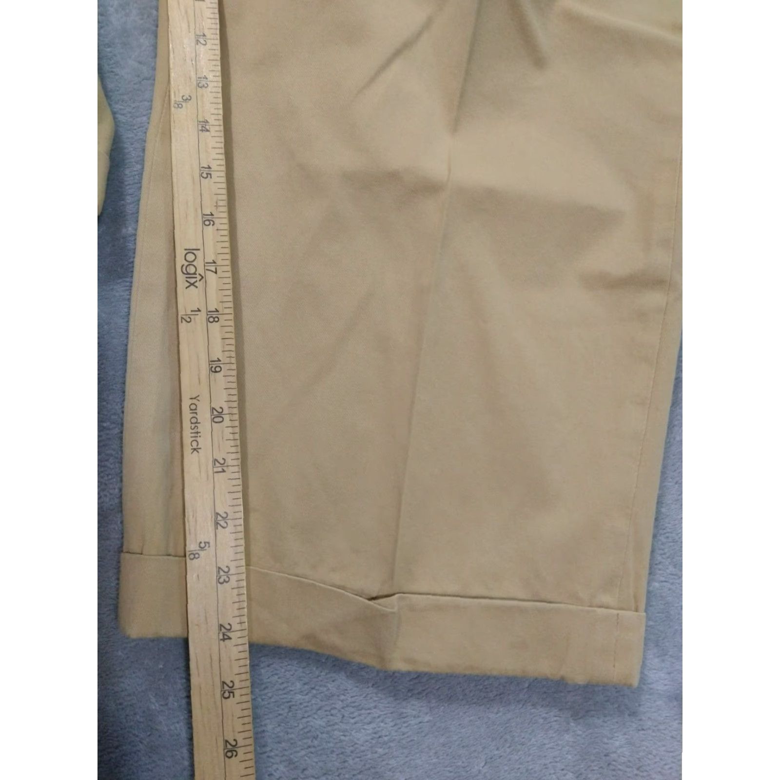 Bills Khakis Bills Khakis Pants Mens 44 x 24 Beige Chino Pleated Twill Cotton Lot of 2 Pants Mens Regular Beige 44in Inseam 24in Vintage No Size US 44 / EU 60 - 5 Thumbnail