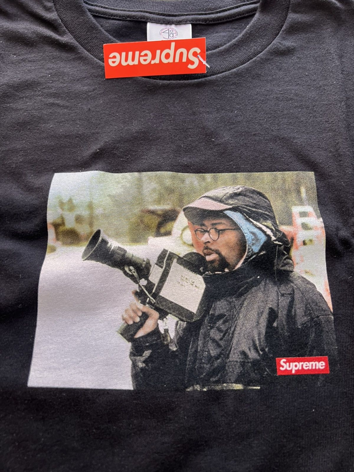 Supreme Supreme 40 acres Spike Lee photo tee Tshirt black box logo Size US M / EU 48-50 / 2 - 11 Thumbnail