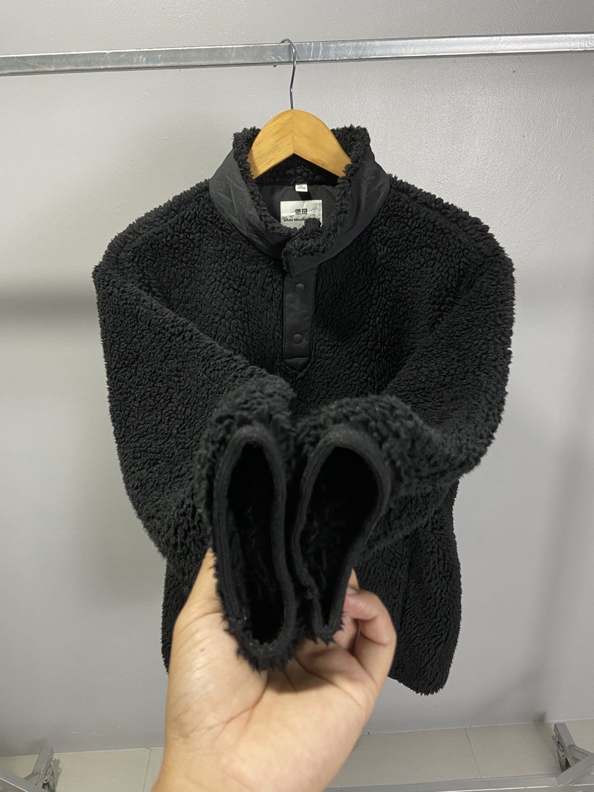 Uniqlo × White Mountaineering White Mountaineering fleece fullover long sleeve Size US M / EU 48-50 / 2 - 3 Thumbnail