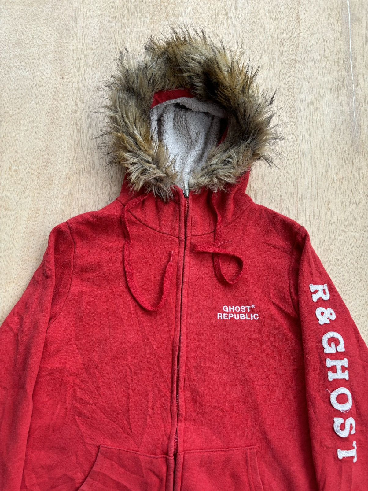 Hysteric Glamour × If Six Was Nine × Japanese Brand Fur Hoodie Ghost Republic Ifsixwasnine LGB Style Size US M / EU 48-50 / 2 - 2 Thumbnail
