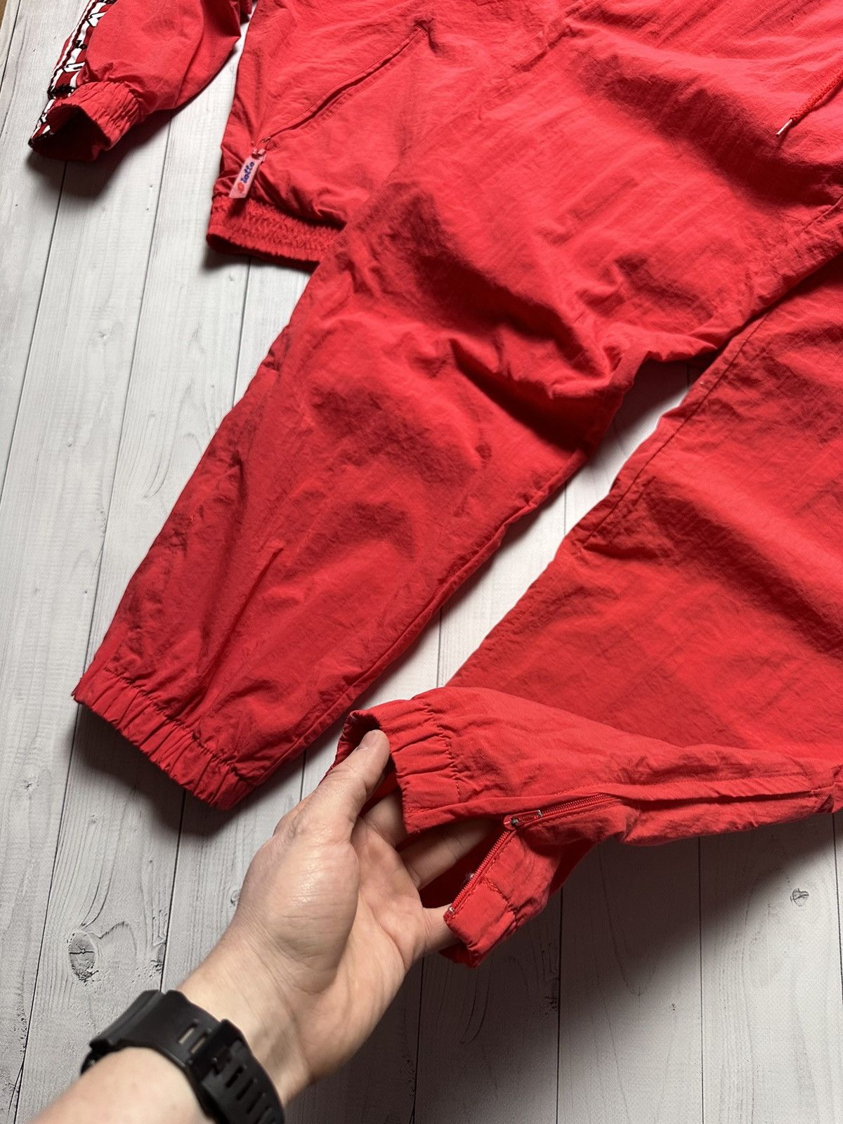 Lotto Sport × Vintage Vintage Lotto tracksuit AC Milan red rare size L Size US L / EU 52-54 / 3 - 6 Thumbnail