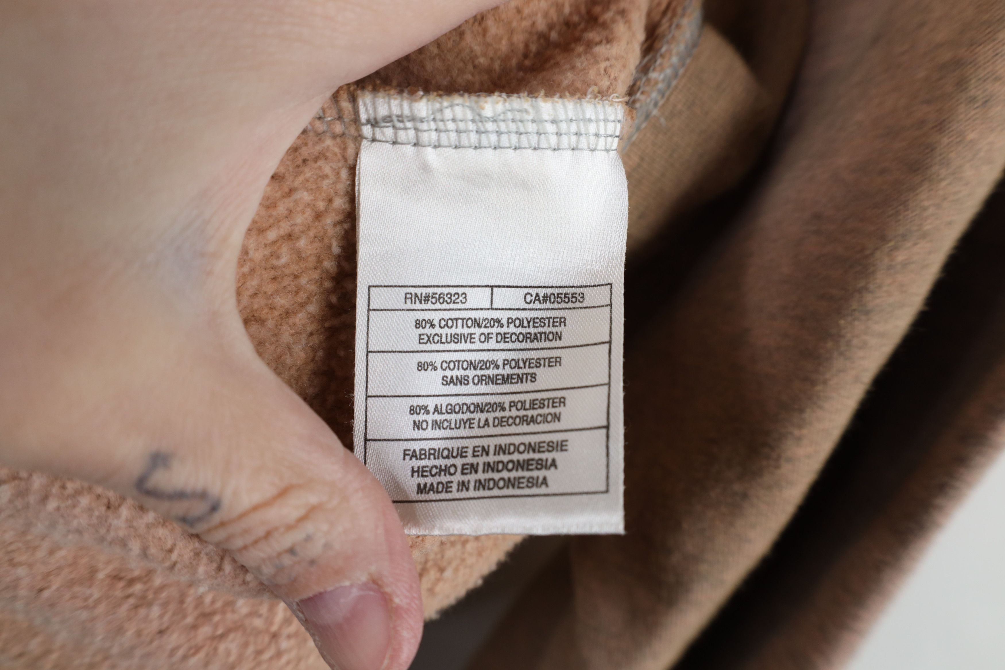 Nike × Vintage Vintage Nike Scott Swoosh Hoodie Sweatshirt Heather Brown Size US M / EU 48-50 / 2 - 12 Thumbnail