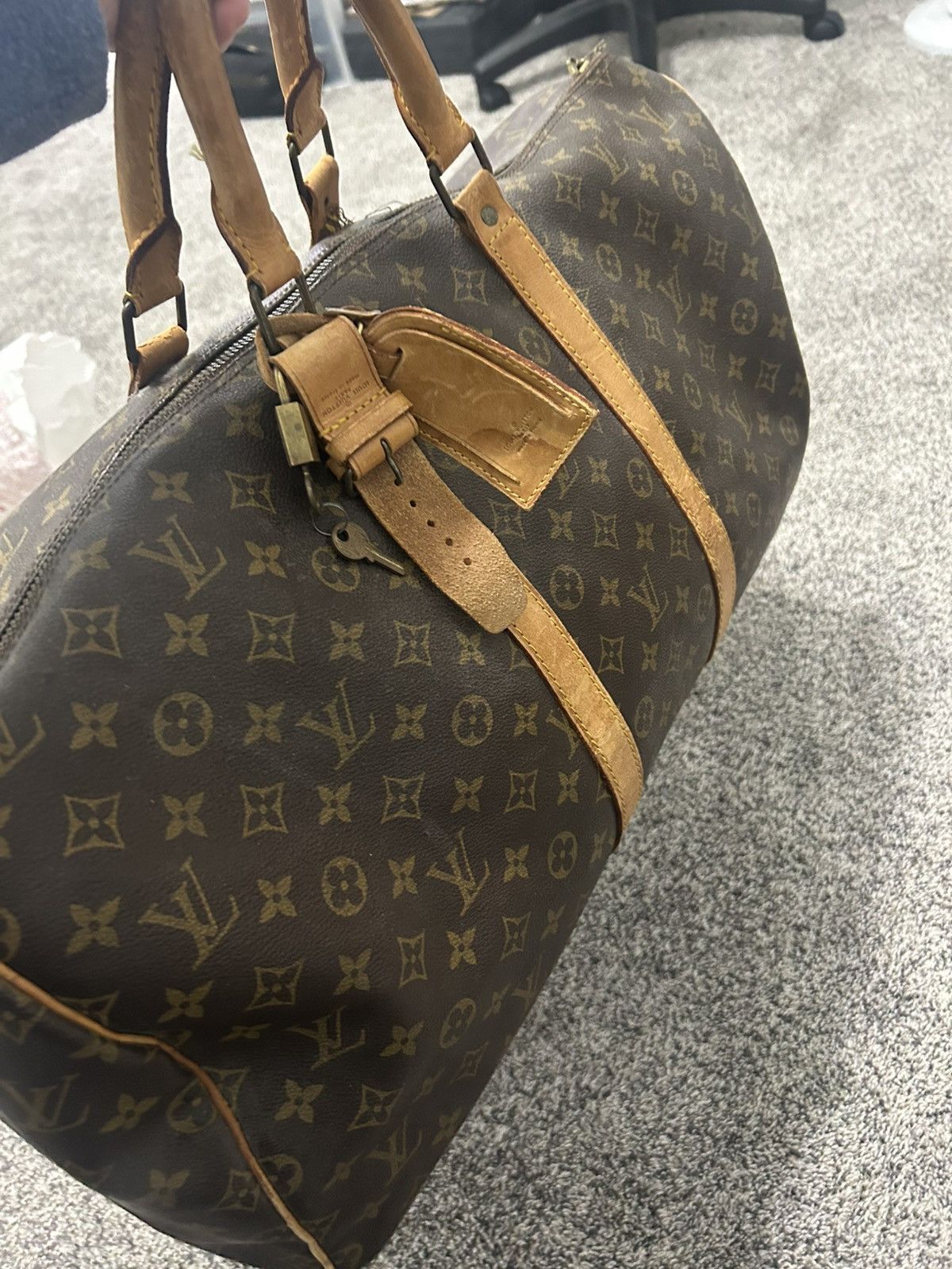 Louis Vuitton 1985 Vintage Louis Vuitton Duffle Bag Keepall 50 Size ONE SIZE - 1 Thumbnail