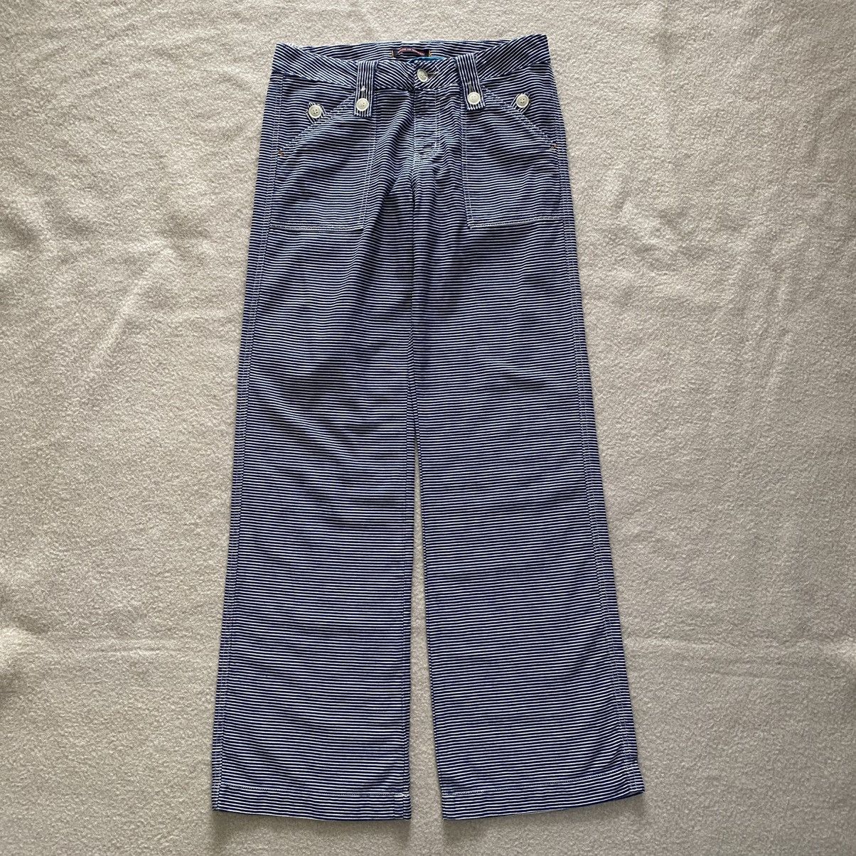 If Six Was Nine × Japanese Brand Vintage Y2K Et Boite Flared Pants w28 Size 29" - 1 Thumbnail