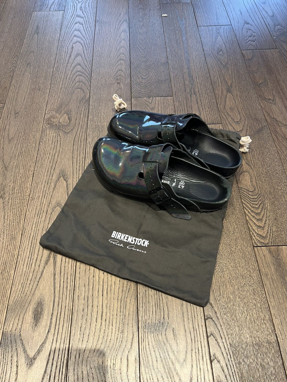 Birkenstock x Rick Owens SS21 Boston Iridescent