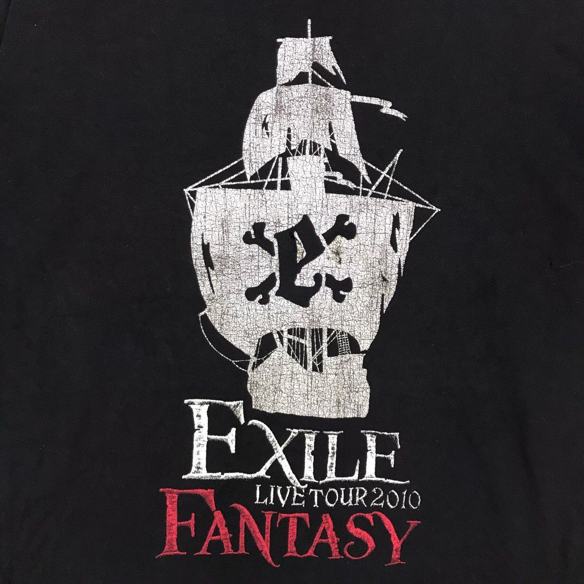 Vintage Vintage Exile Fantasy Japanese Band Tee Tour Shirt Size US L / EU 52-54 / 3 - 3 Thumbnail