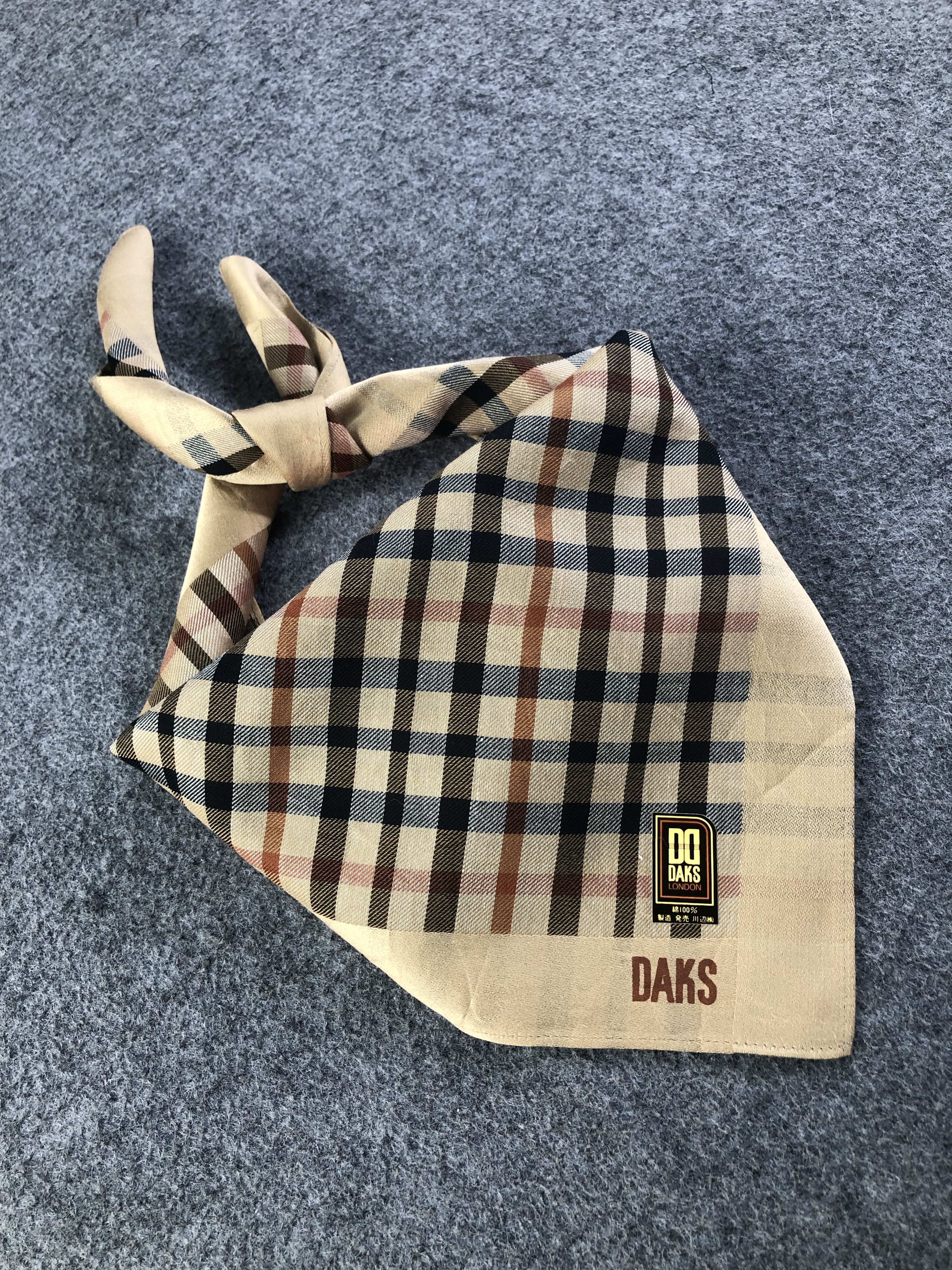 DAKS × Vintage Daks London Handkerchief / Bandana / Neckerchief Size ONE SIZE - 2 Thumbnail