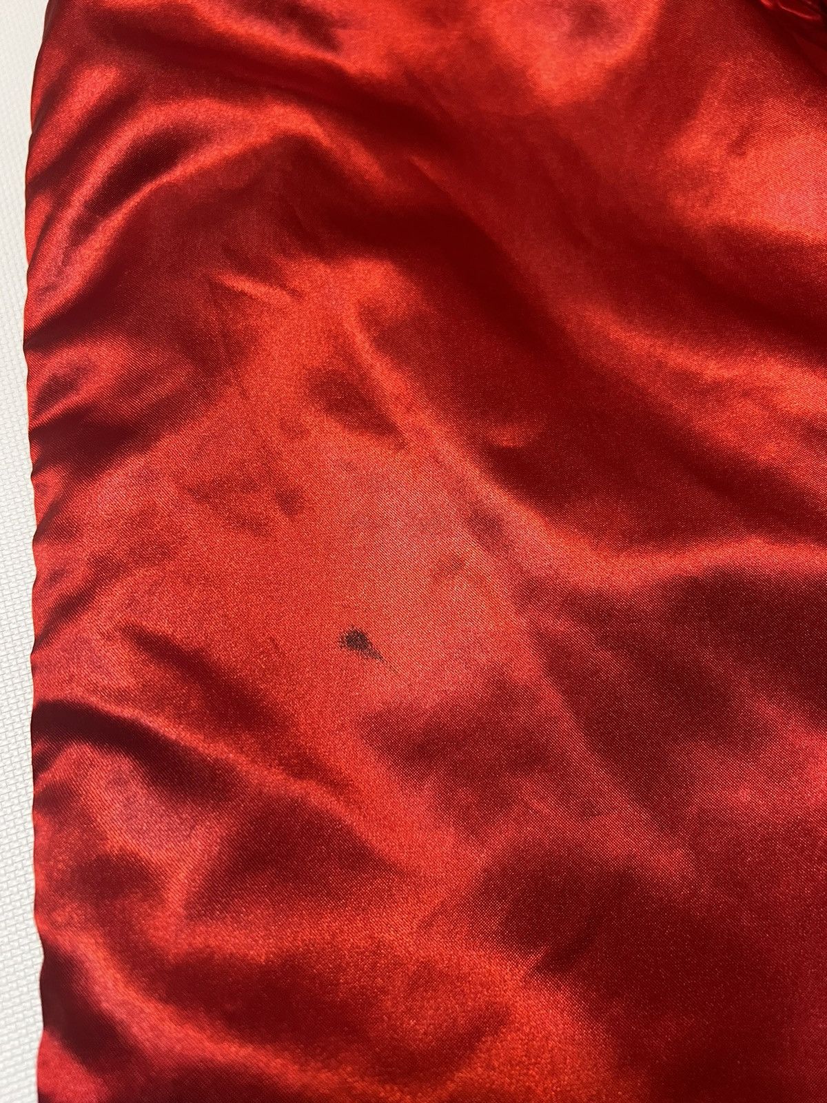 Kith × Mitchell & Ness Heat Pant Red Satin Size US 32 / EU 48 - 8 Thumbnail