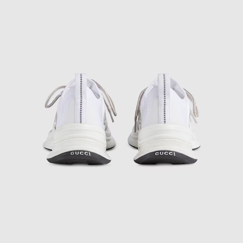 Gucci o1s1wg110225 Run Low-Top Sneakers in White Size US 5.5 / IT 35.5 - 4 Thumbnail