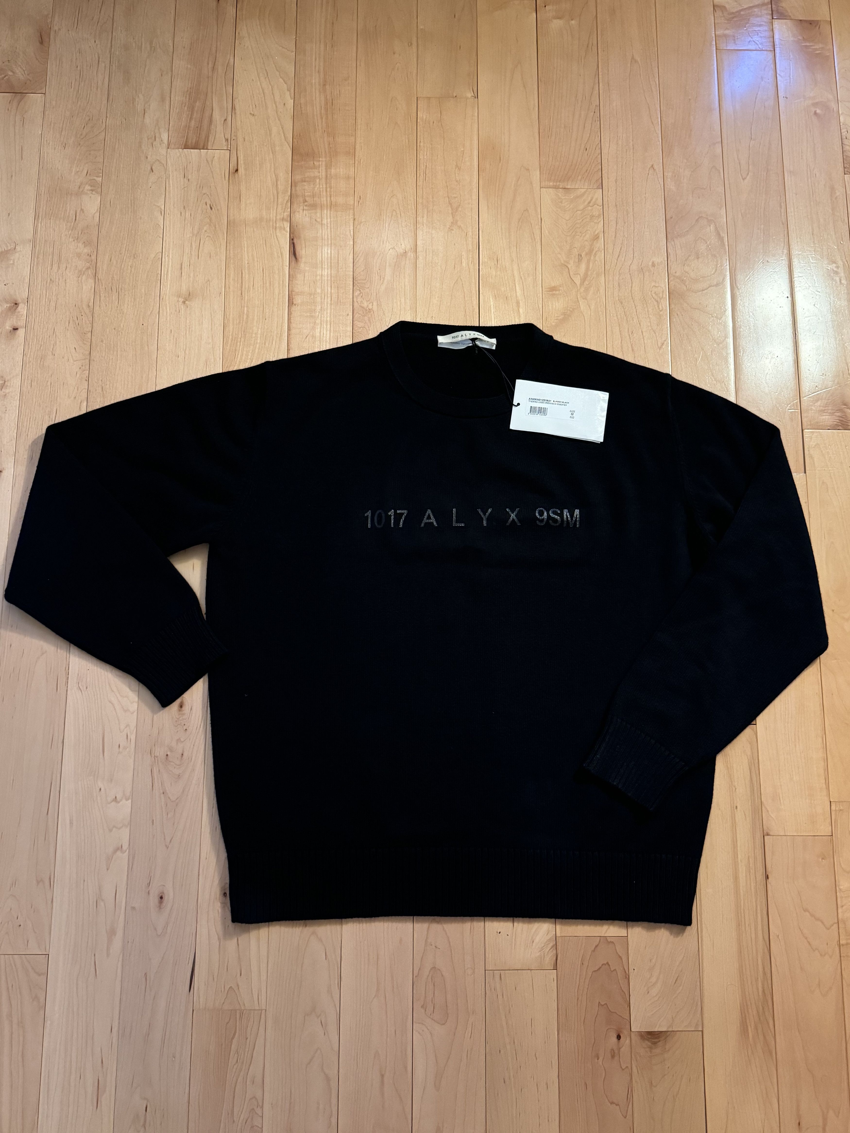 1017 ALYX 9SM Treated Logo Crewneck Size US M / EU 48-50 / 2 - 1 Thumbnail