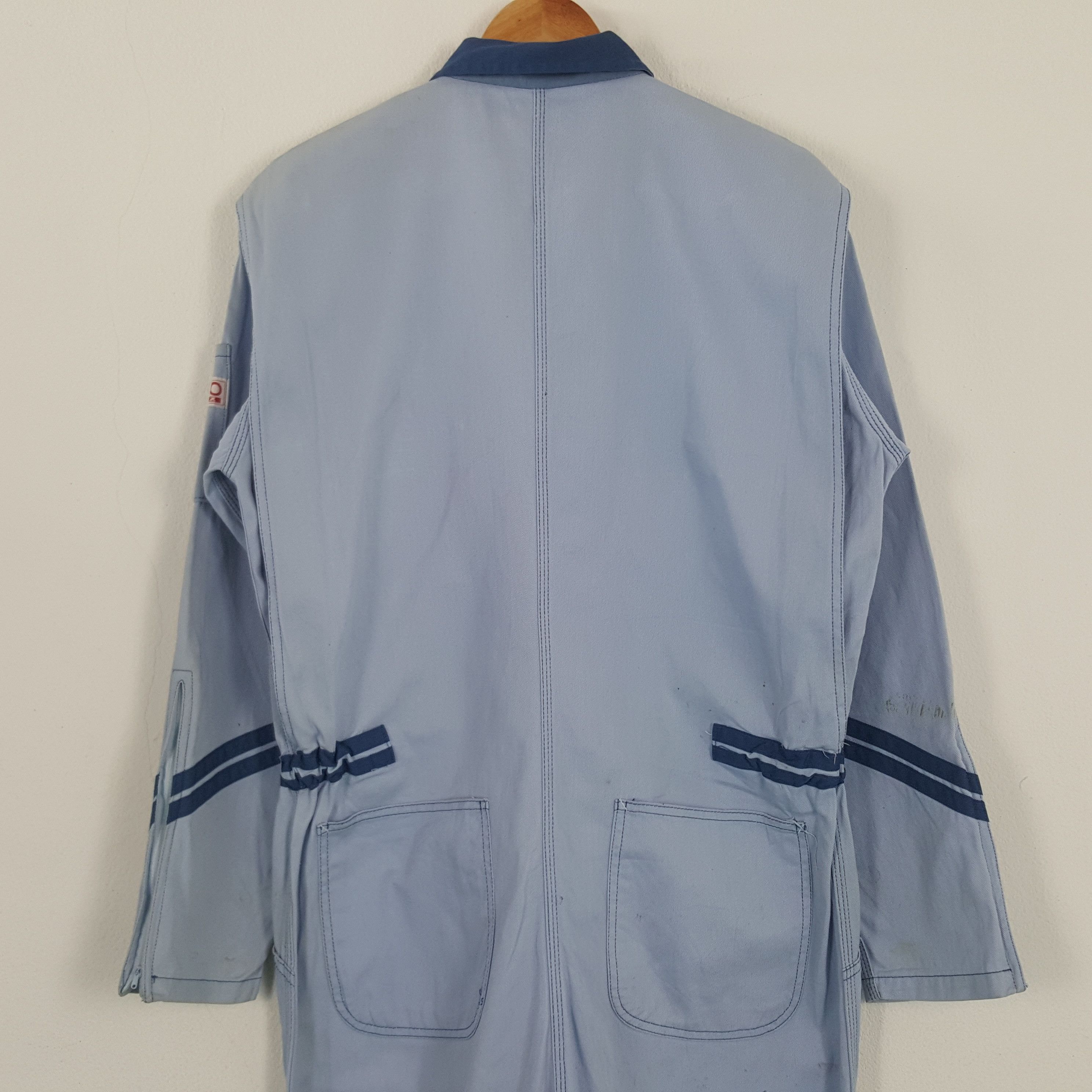 Japanese Brand × Vintage Vintage Toyota Japanese Racing Team Utility Coverall Jacket Size US M / EU 48-50 / 2 - 7 Thumbnail