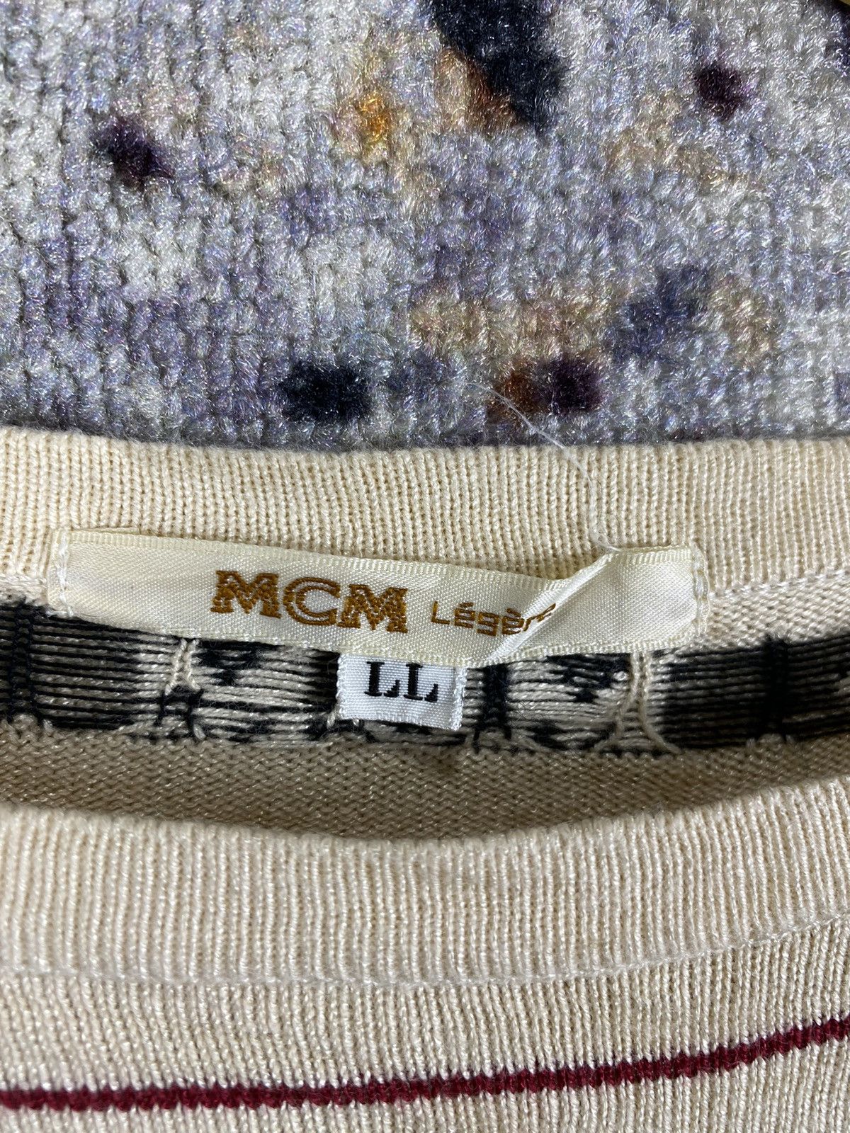 Designer × MCM × Vintage Rare!! Vintage MCM Knitwear Monogram Size US L / EU 52-54 / 3 - 4 Thumbnail