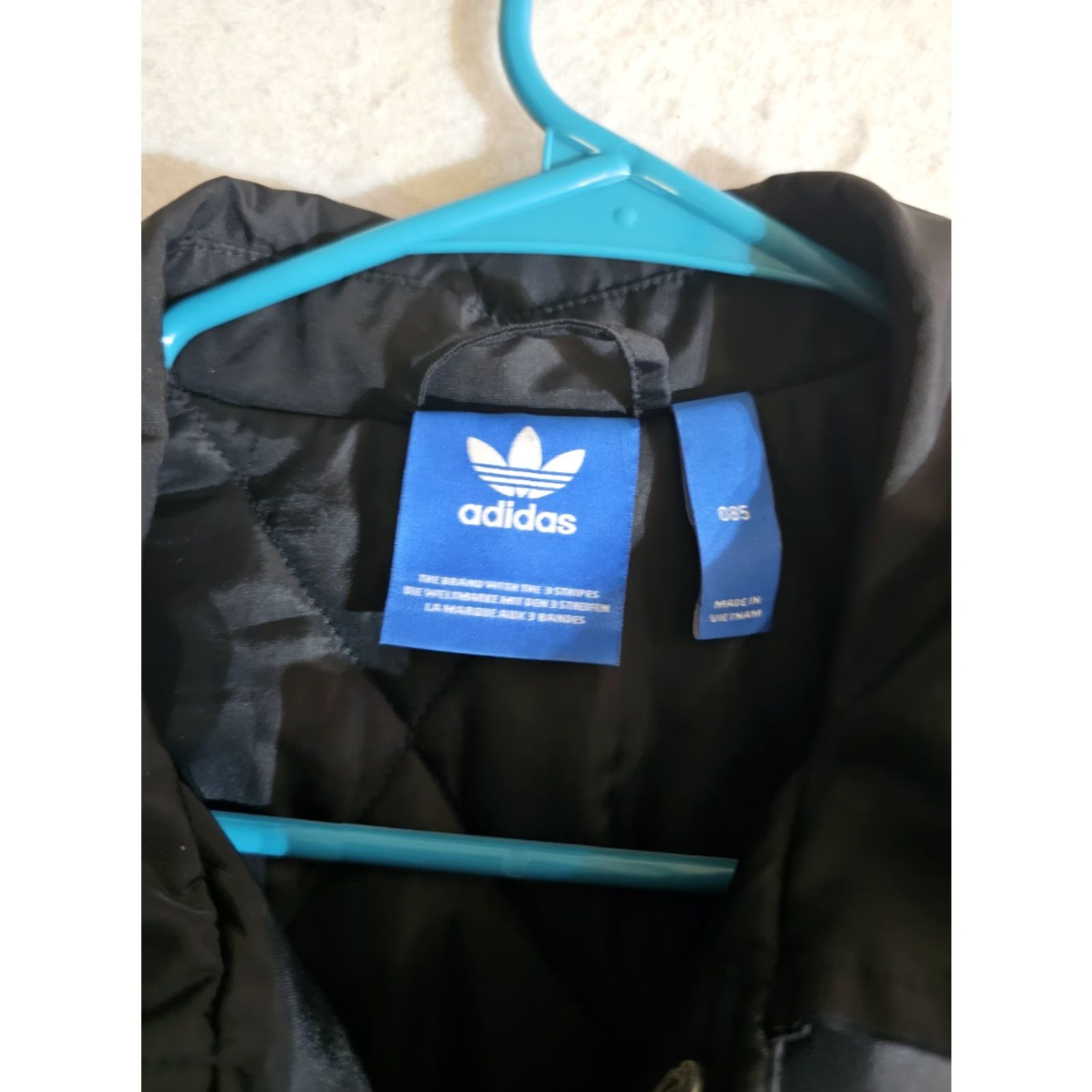 Adidas Adidas Original Graffiti Black Coach Coat 03 Seoul Brand w/ The Three Stripes Sm - Adidas Originals Jacket, Coat, Graffiti, Black, Mens, Size S Size US S / EU 44-46 / 1 - 7 Thumbnail