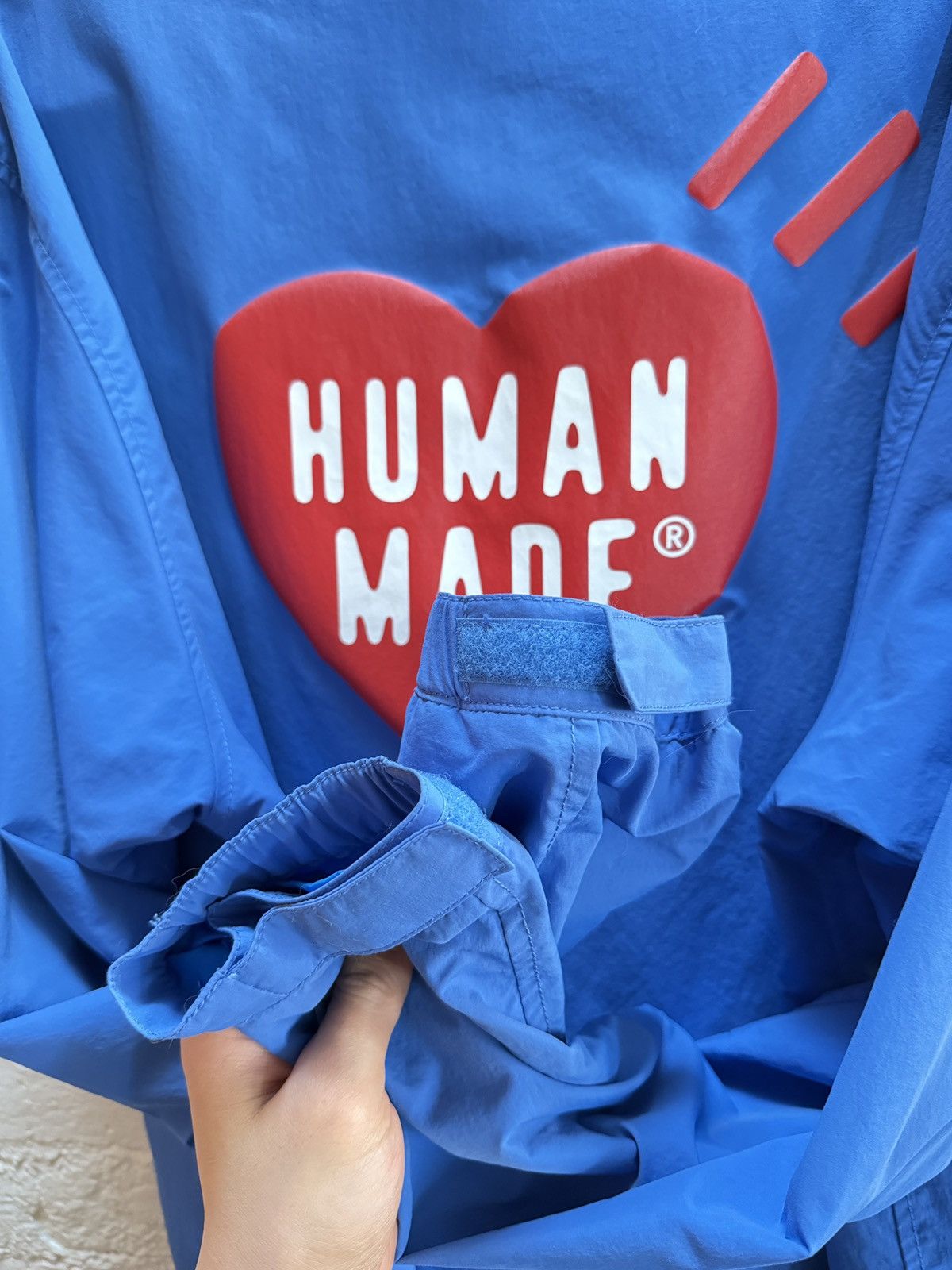 Human Made Heart Logo Windbreaker Jacket Size US XXL / EU 58 / 5 - 4 Thumbnail