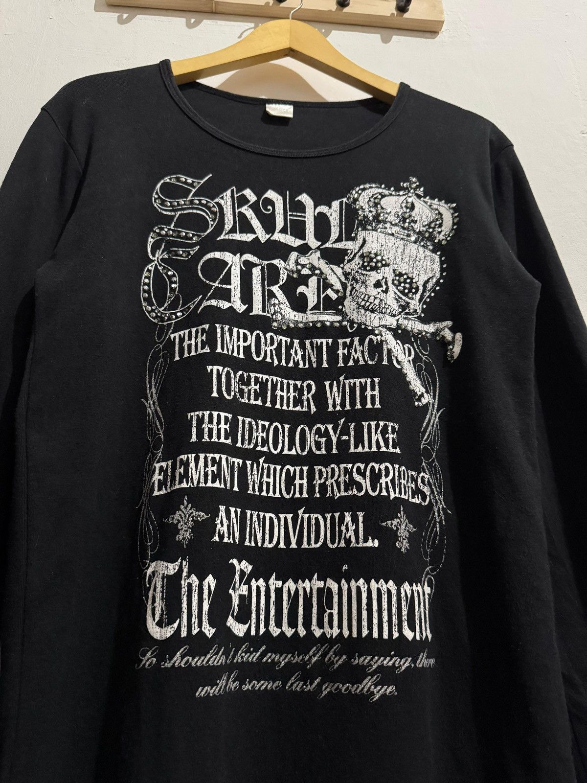 Hysteric Glamour Y2k Corn flake ifsixwasnine skull long sleeve Size US M / EU 48-50 / 2 - 2 Thumbnail