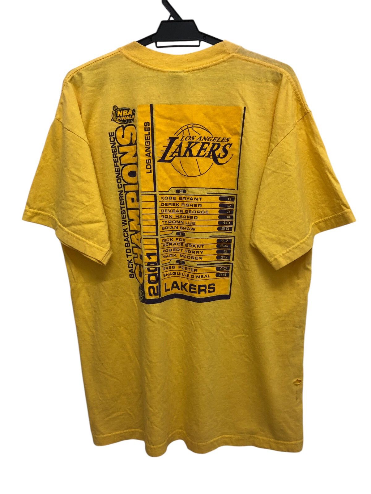 NBA × Vintage Y2K 🔥 2001 WESTERN CONFERENCE CHAMPIONS NBA FINAL Size US XL / EU 56 / 4 - 2 Thumbnail