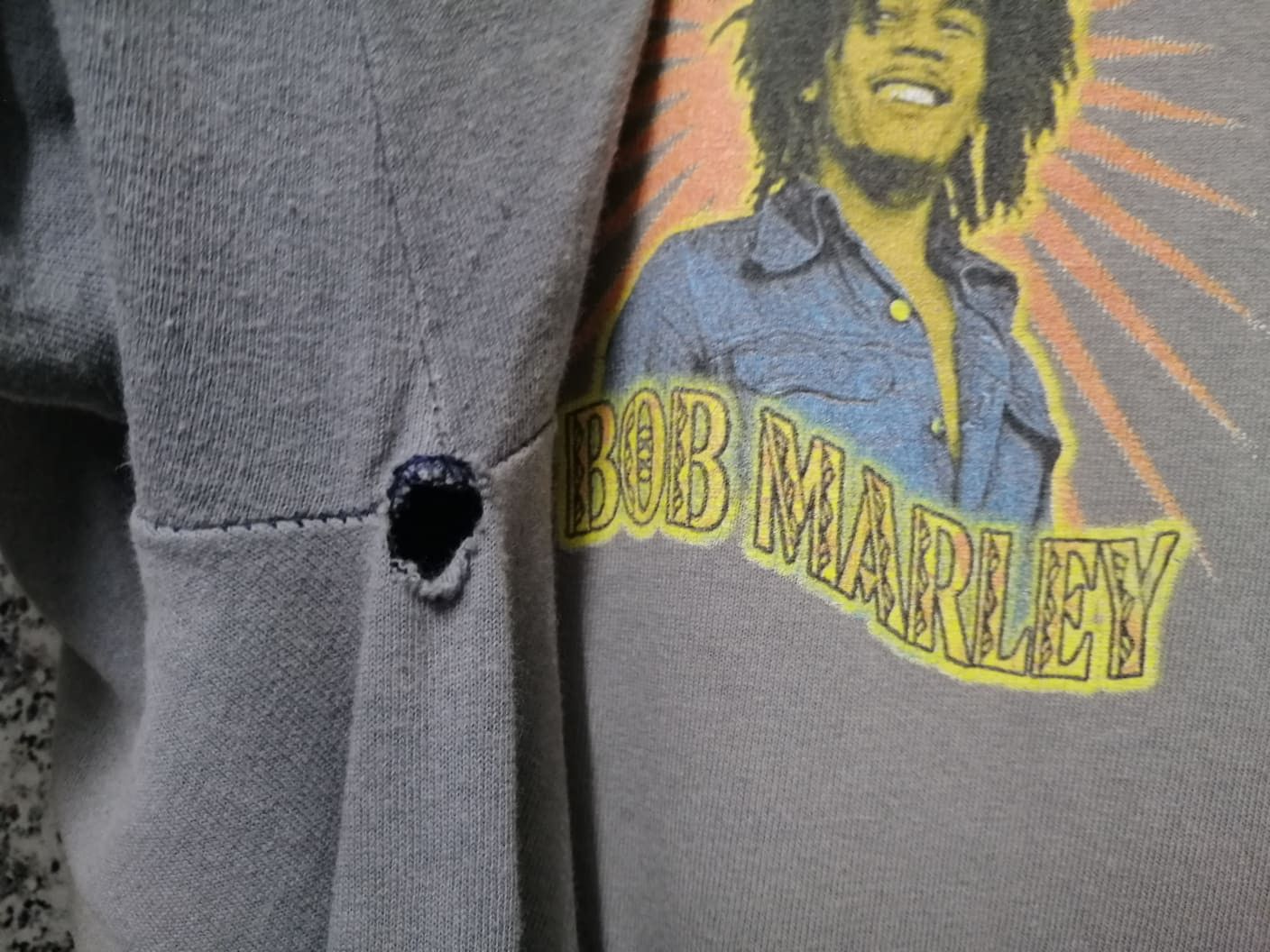 Band Tees × Bob Marley × Vintage Vintage 90s Bob marley Very Rare Size US M / EU 48-50 / 2 - 8 Thumbnail